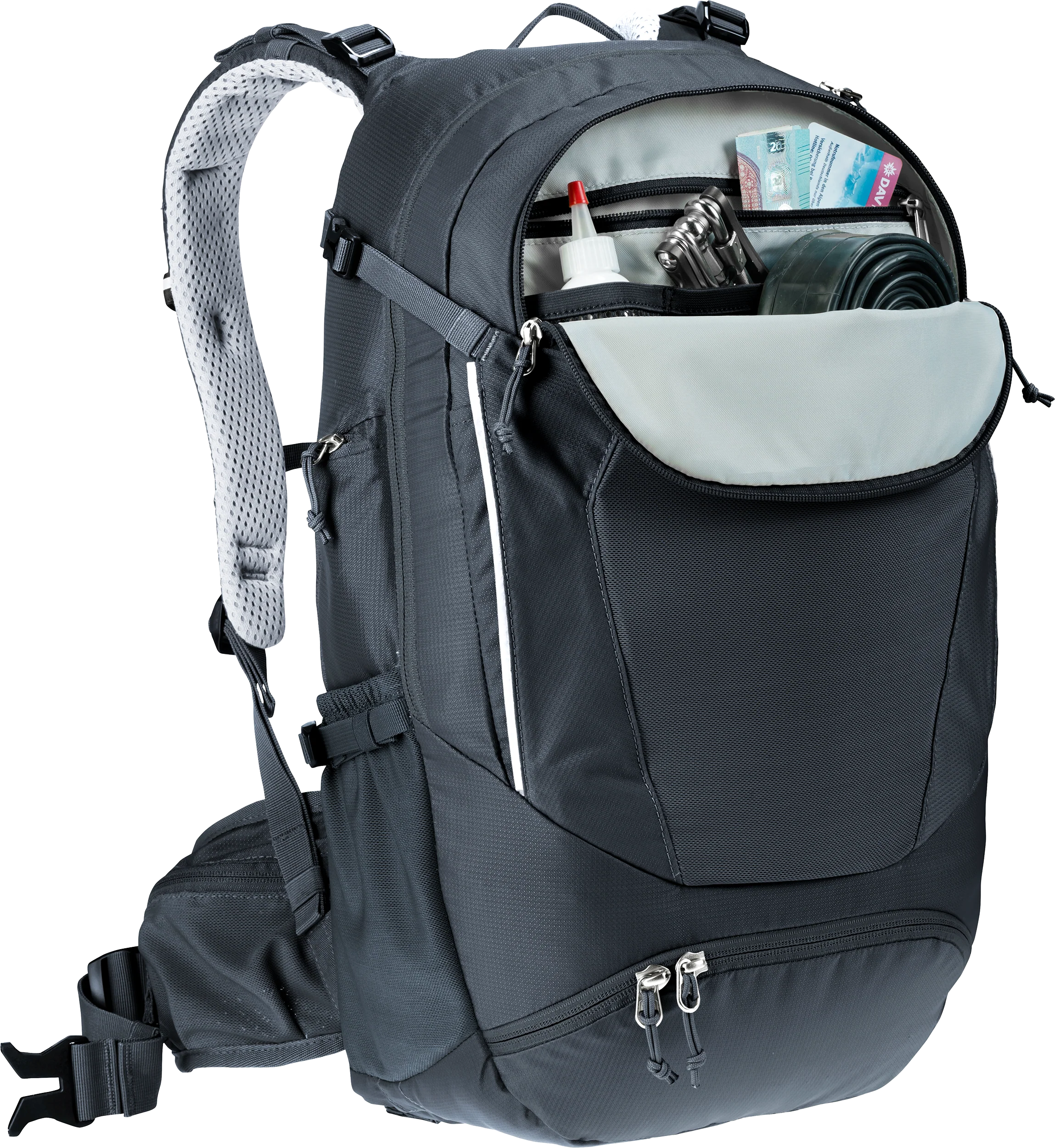deuter Trans Alpine 24 Fahrradrucksack black - Image 8