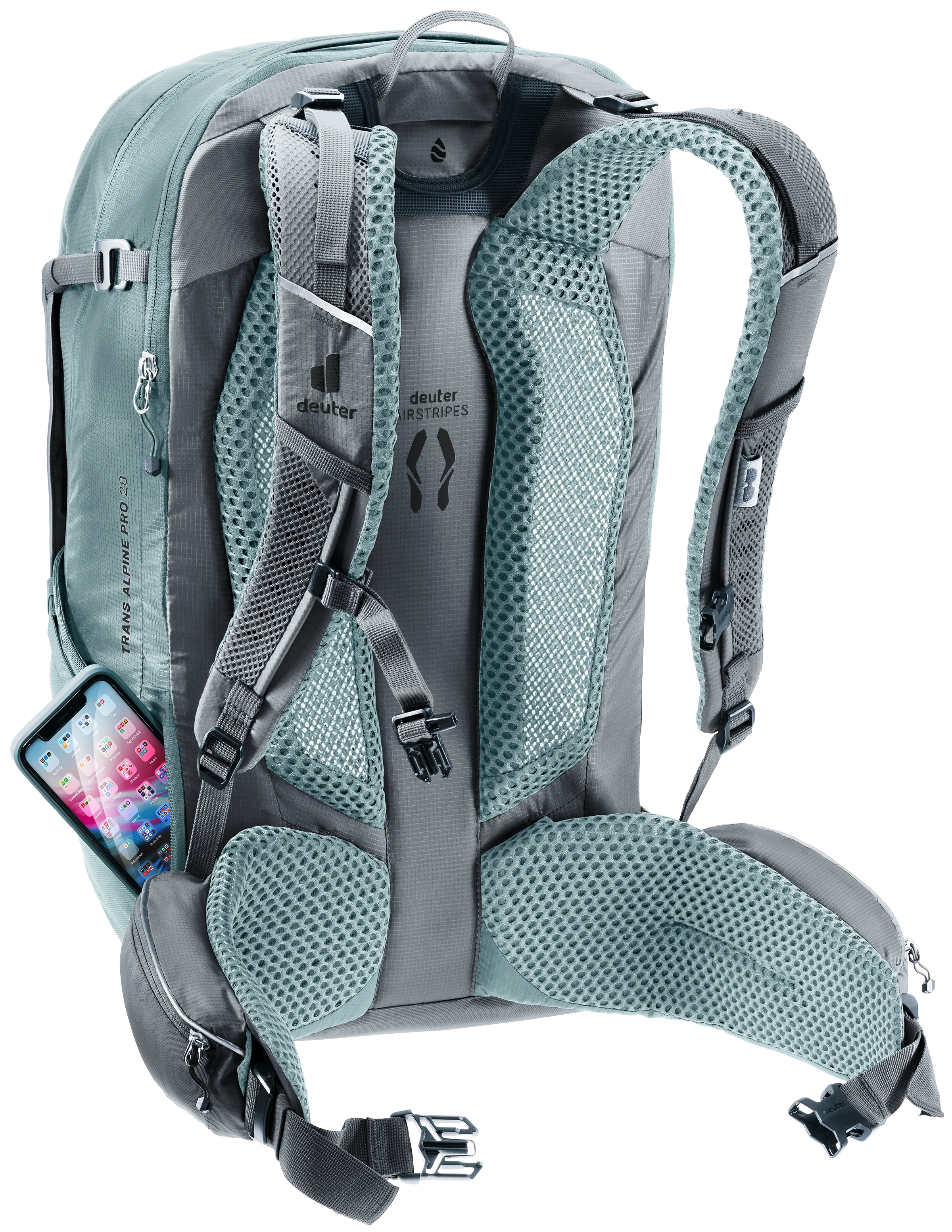 deuter Trans Alpine Pro 28 Fahrradrucksack graphite-shale - Image 10