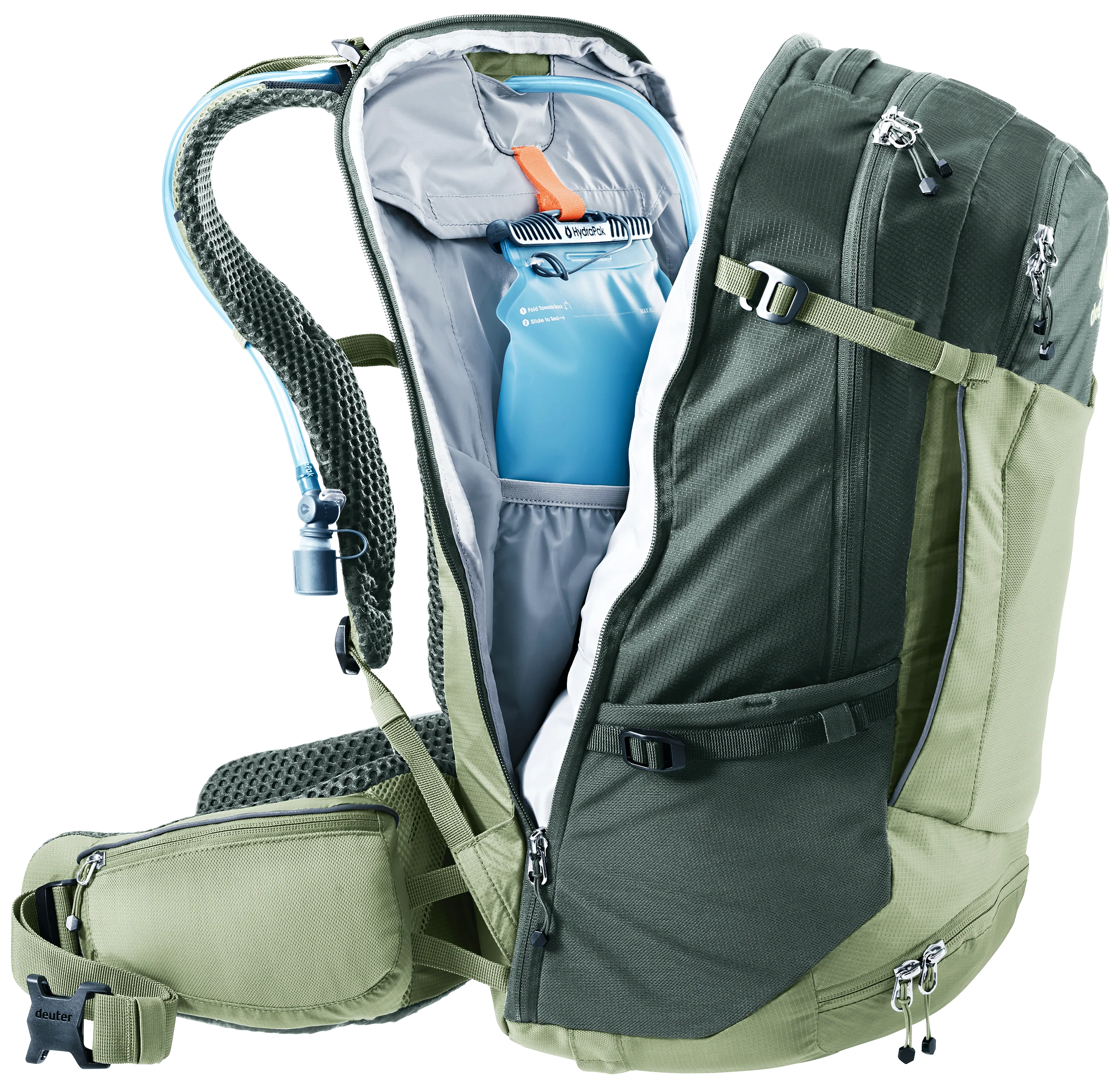 deuter Trans Alpine Pro 28 Fahrradrucksack grove-ivy - Image 7