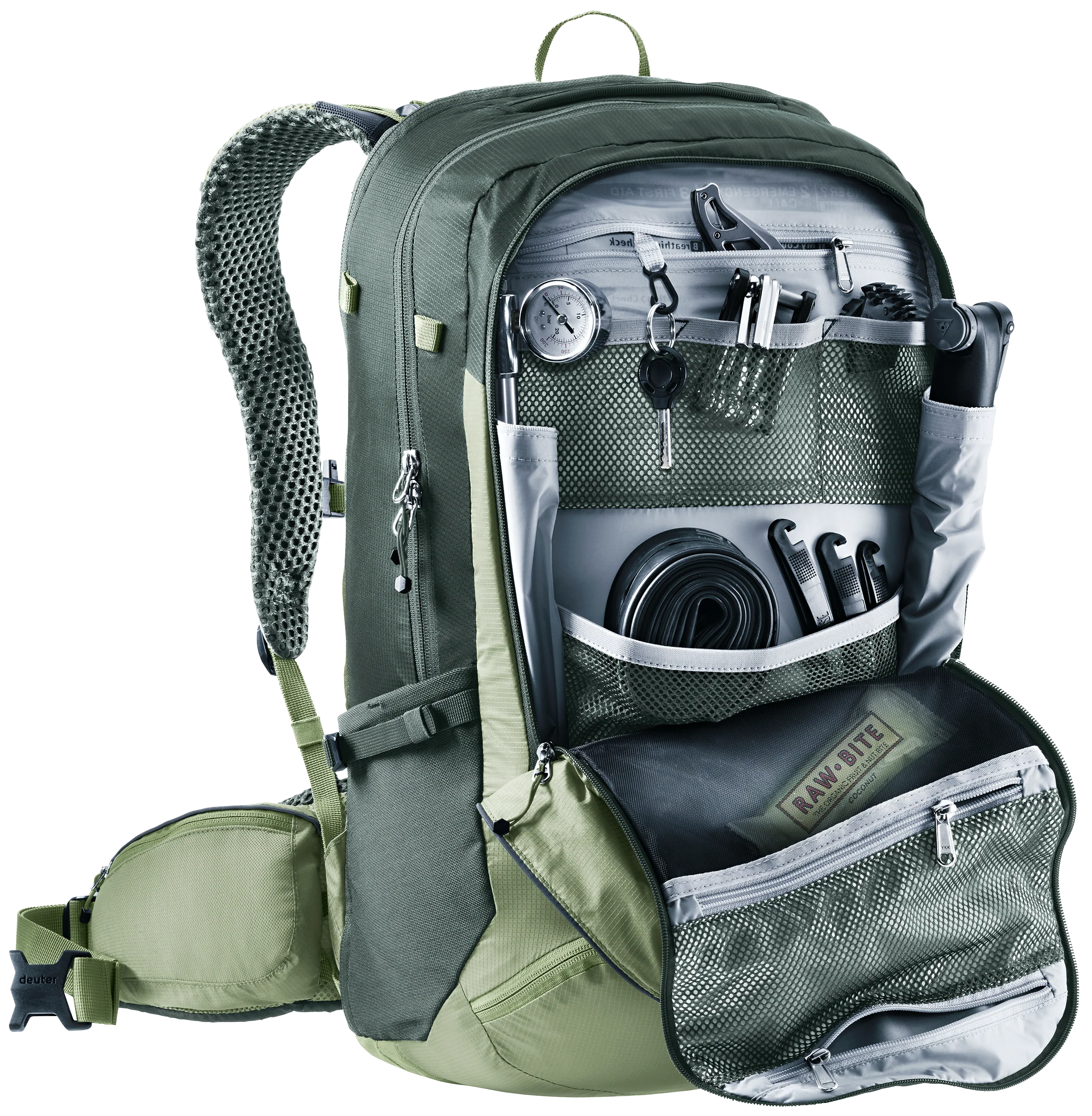 deuter Trans Alpine Pro 28 Fahrradrucksack grove-ivy - Image 9