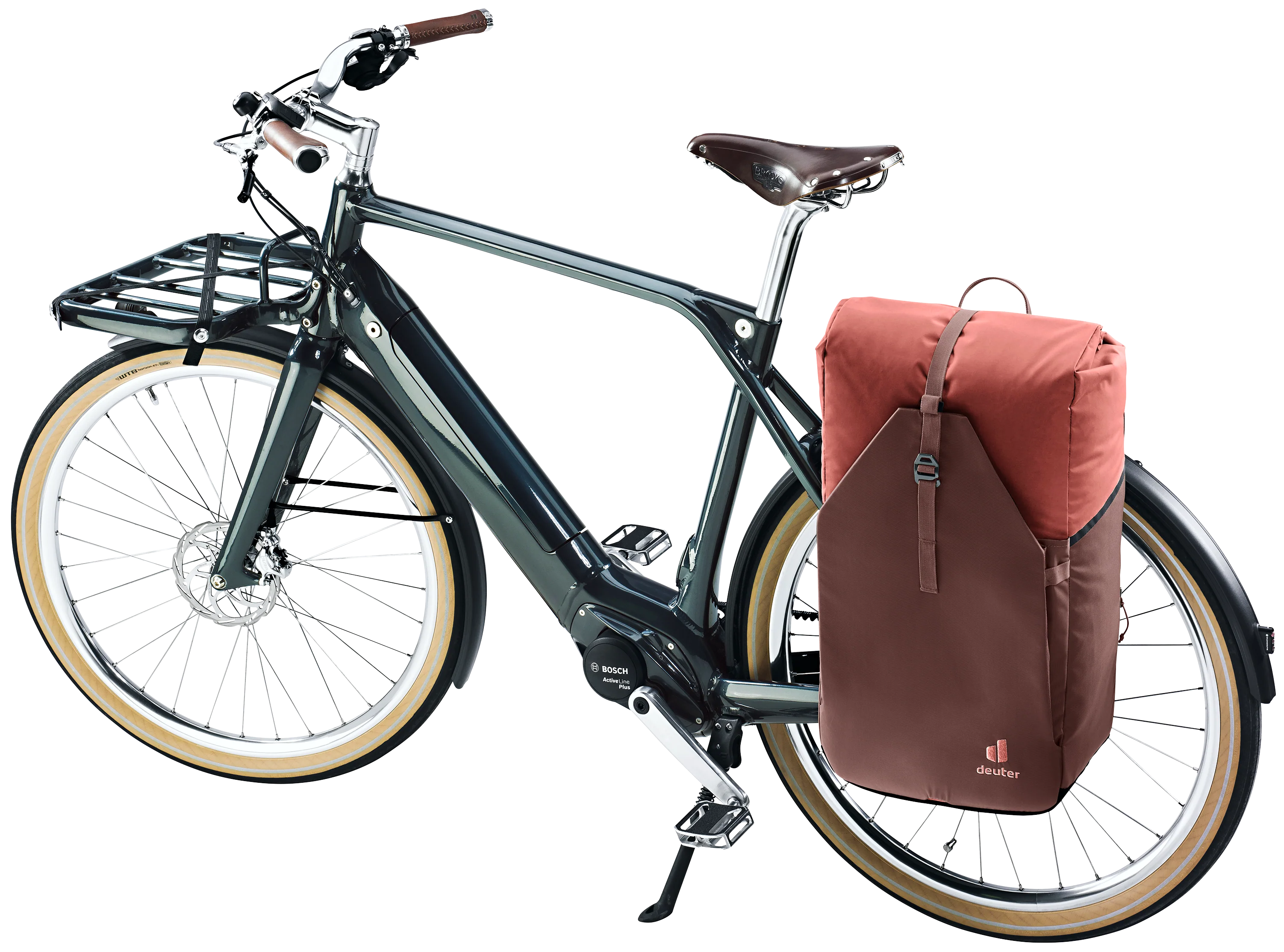 deuter Xberg 25 Rucksack Gepäckträgertasche raisin-caspia - Image 6
