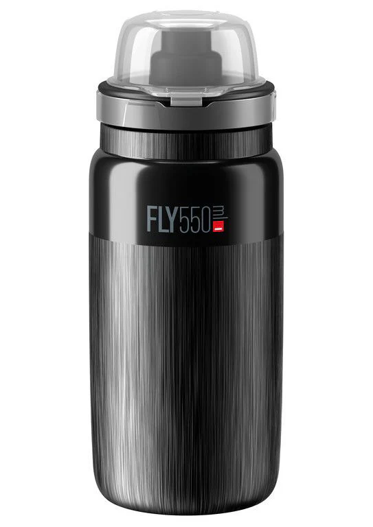 Elite Fly Tex MTB Trinkflasche 550ml schwarz
