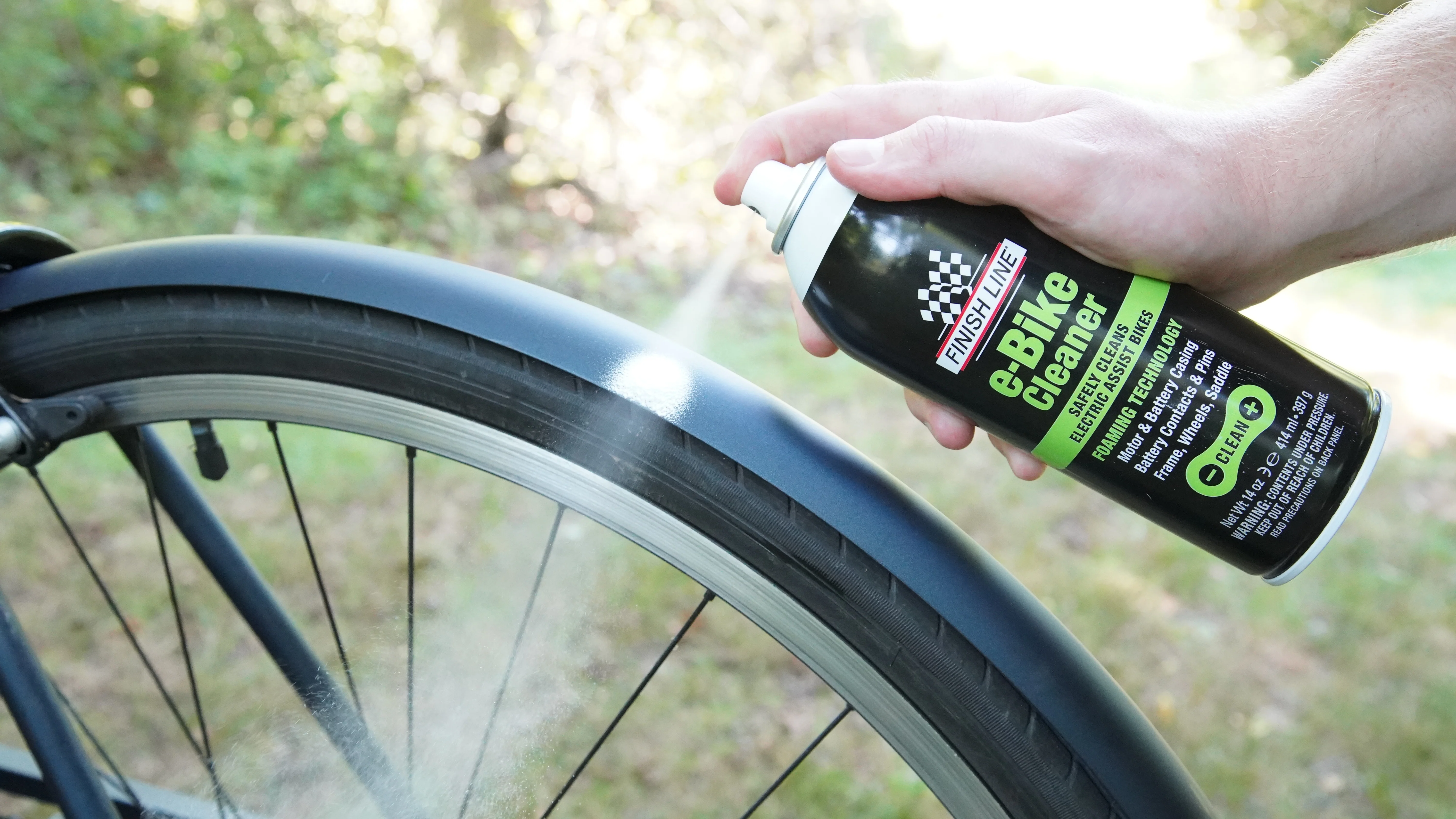 Finish Line E-Bike Reiniger 415ml Aerosol - Image 2