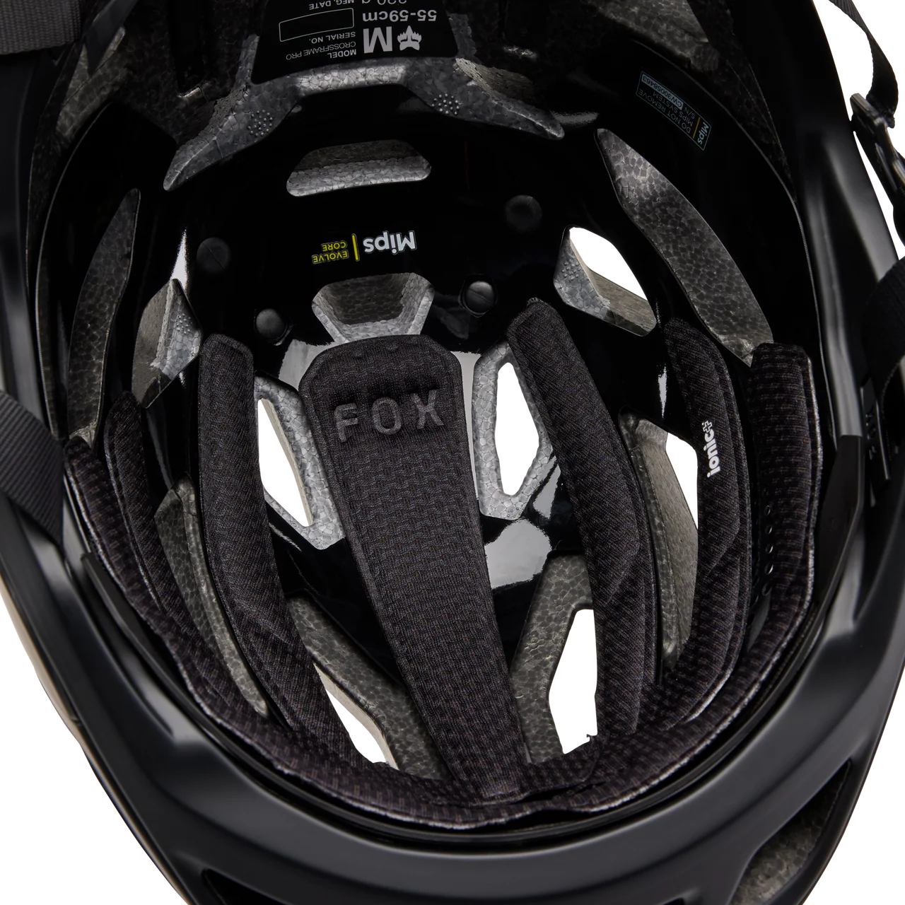 Fox Crossframe Pro MTB-Helm Matte Black - Image 10