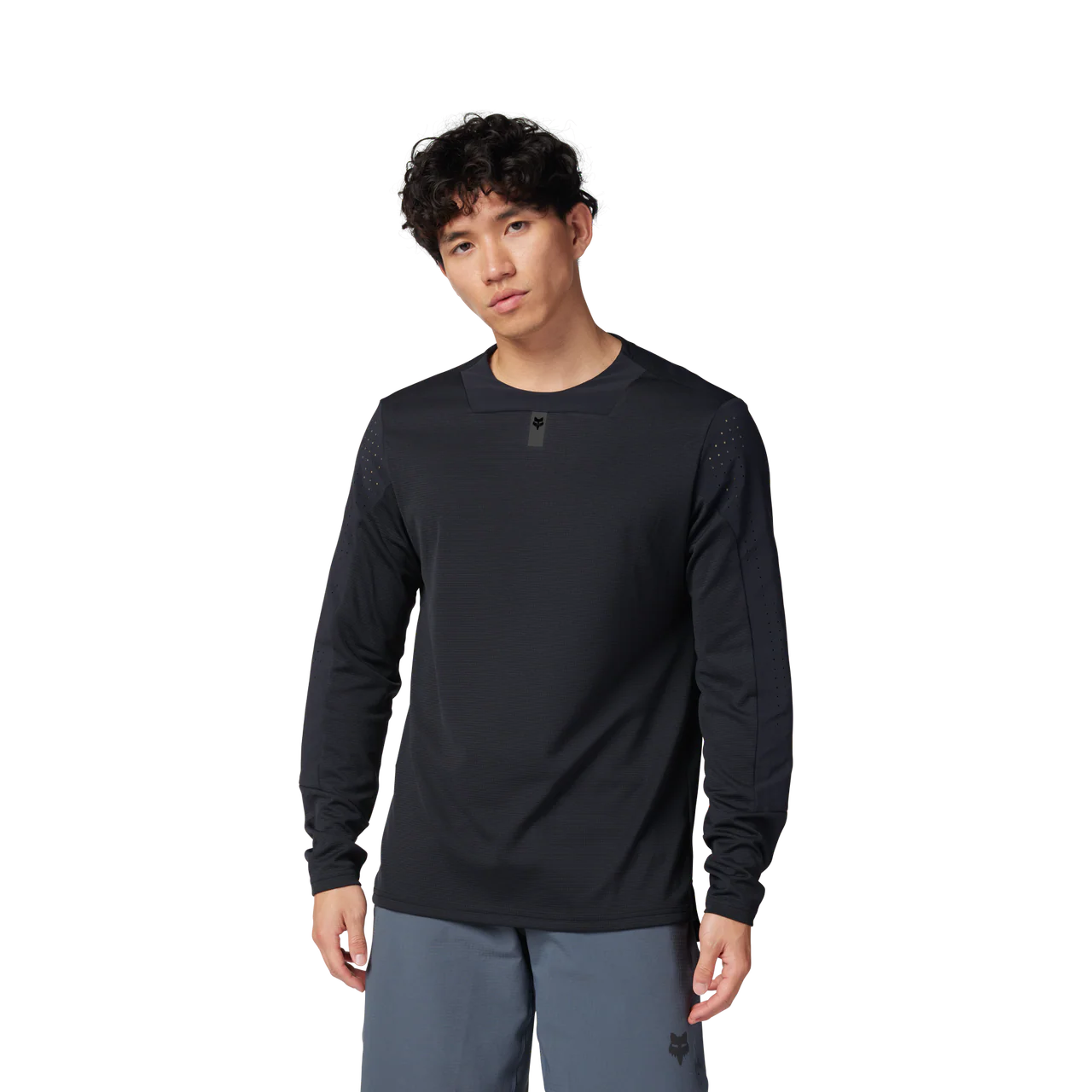 Fox Defend LS Jersey Black - Image 3