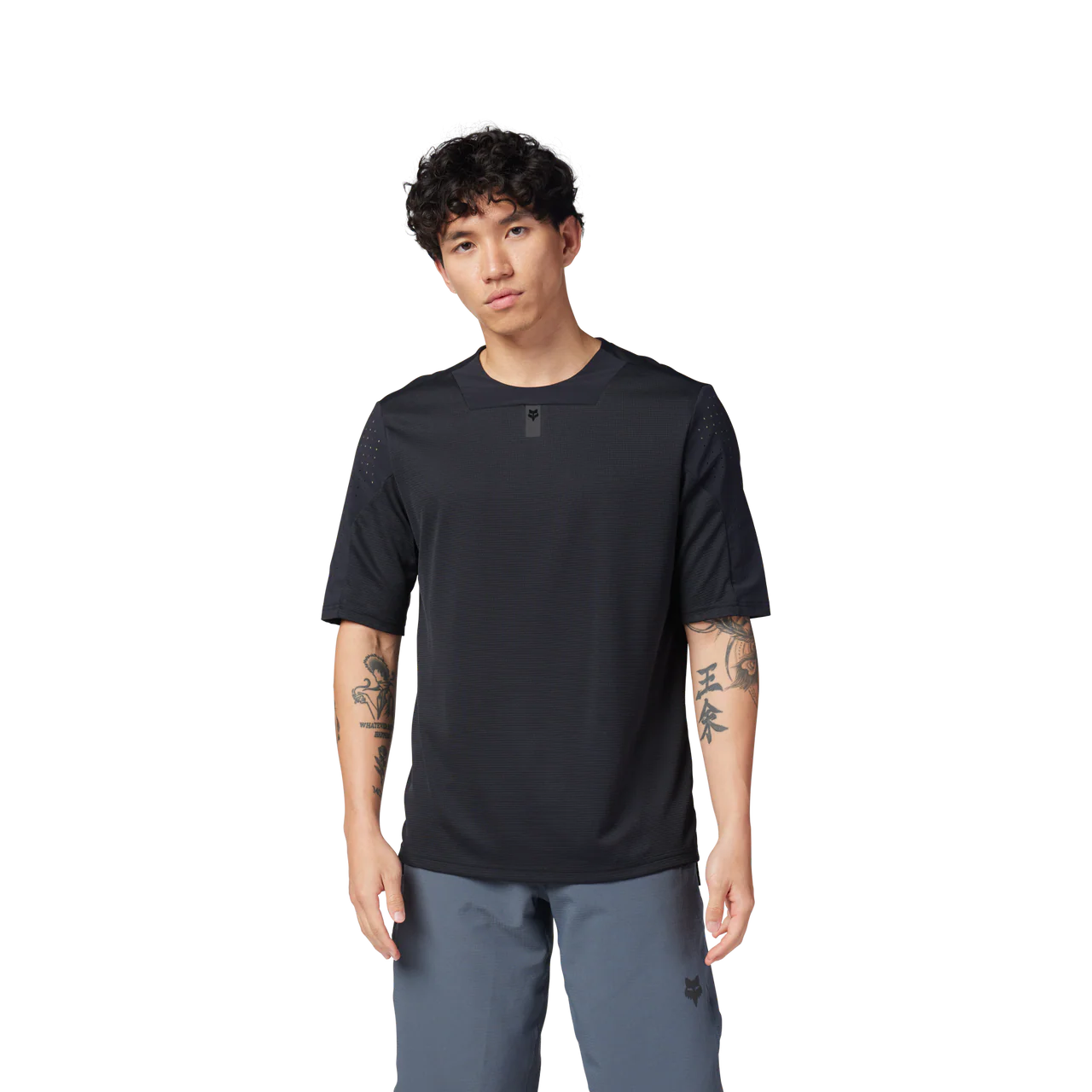Fox Defend SS Jersey Black - Image 3