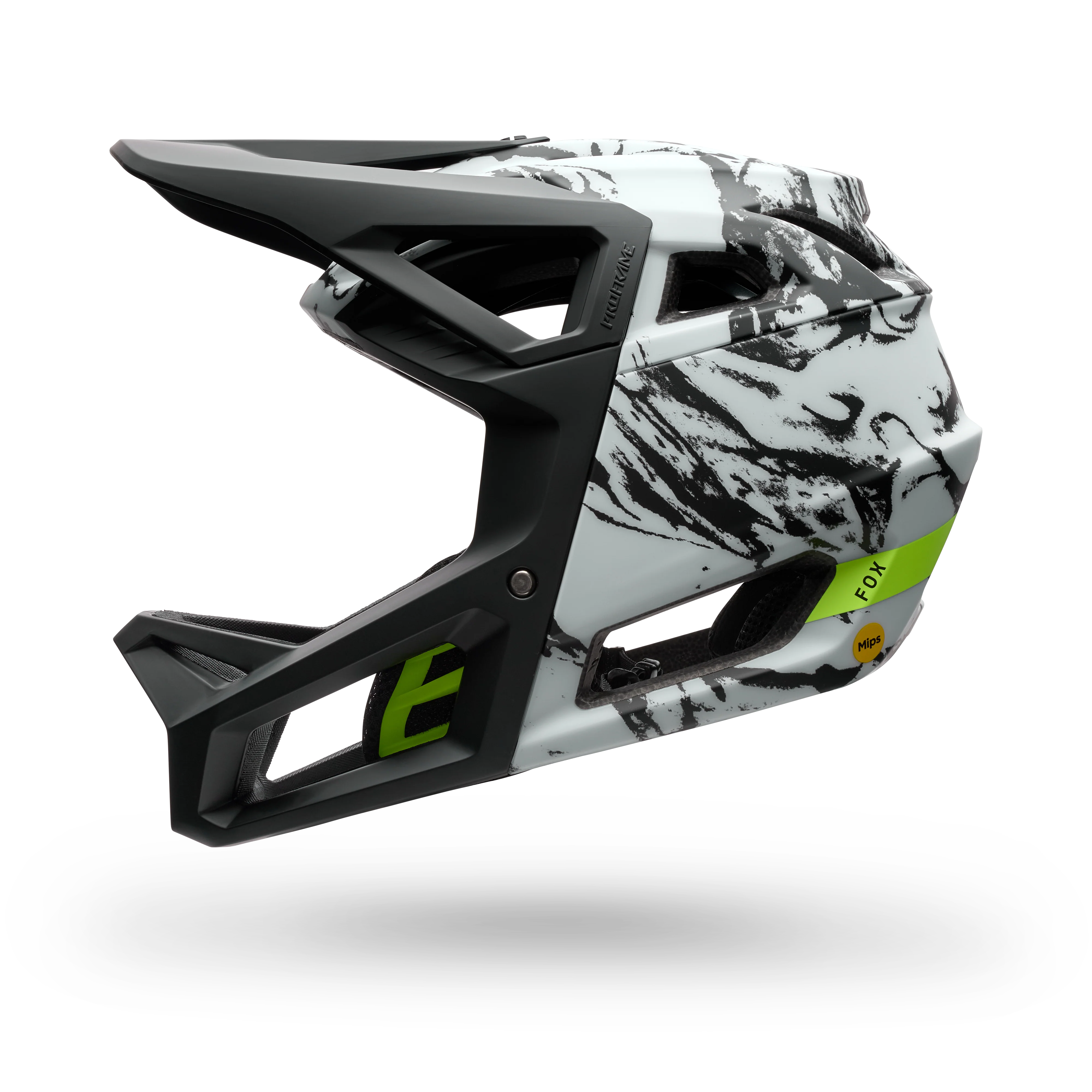 Fox Proframe Thrive Full Face Helm White - Image 4