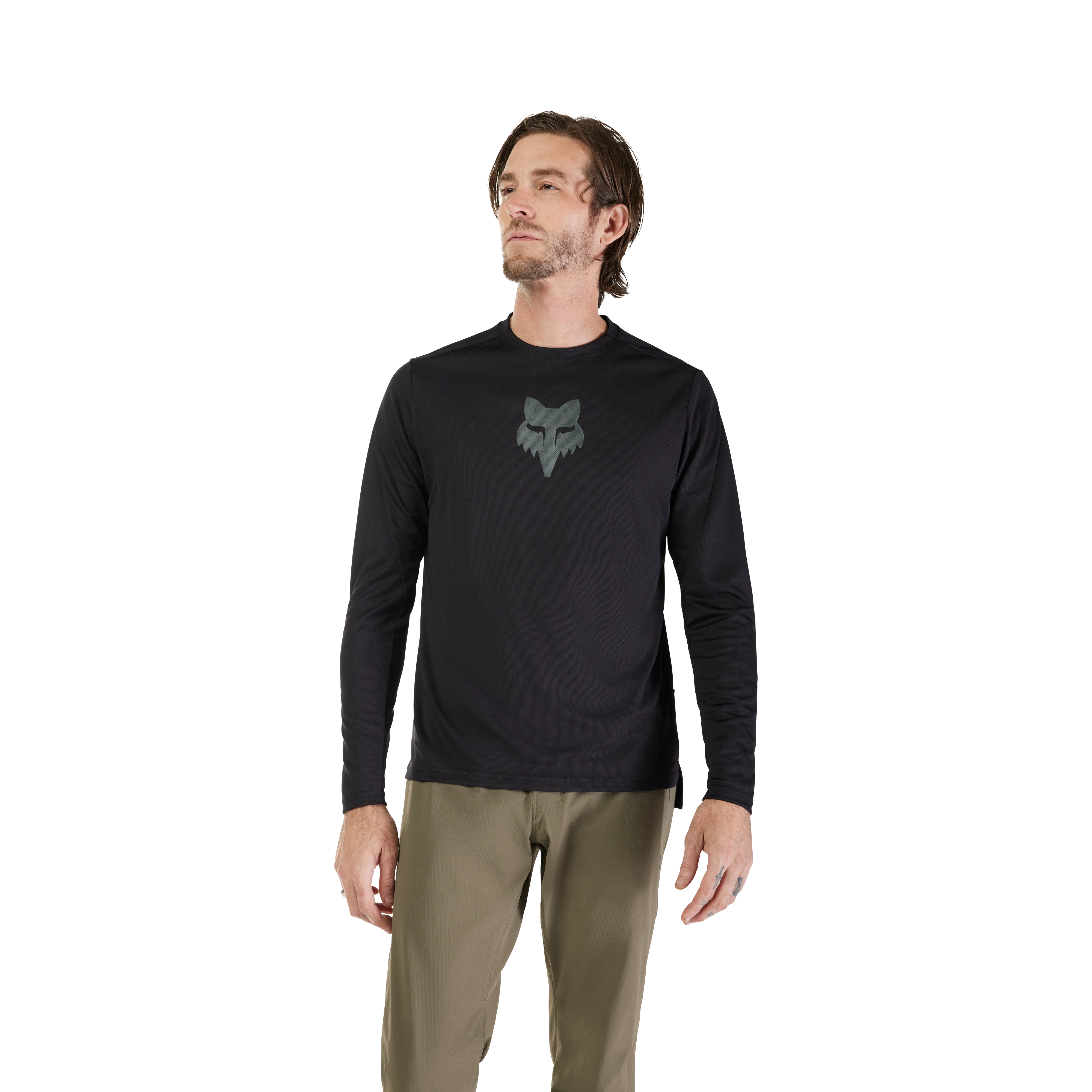 Fox Ranger LS Jersey Head Black - Image 3