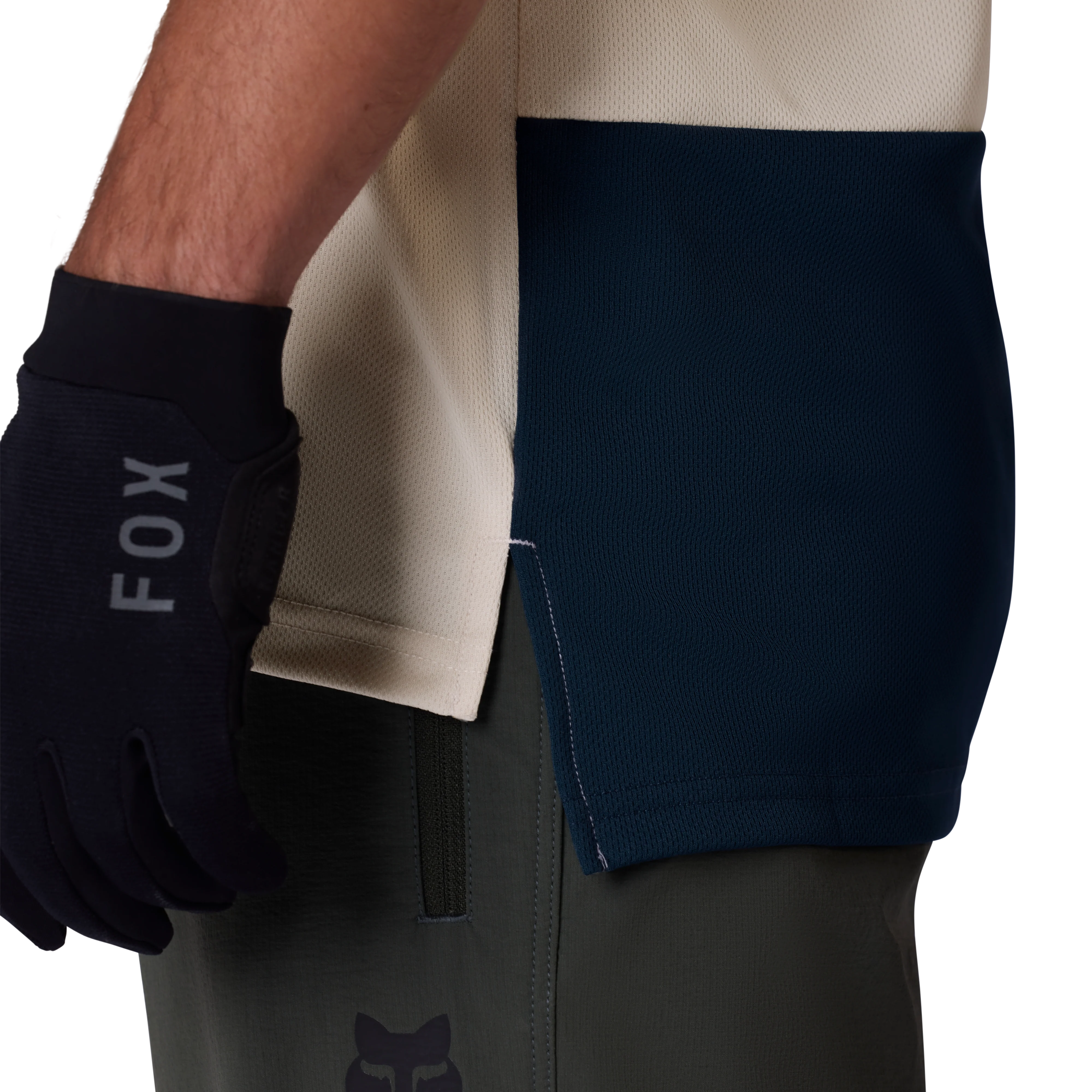 Fox Ranger SS Jersey Wordmark Chalk - Image 3