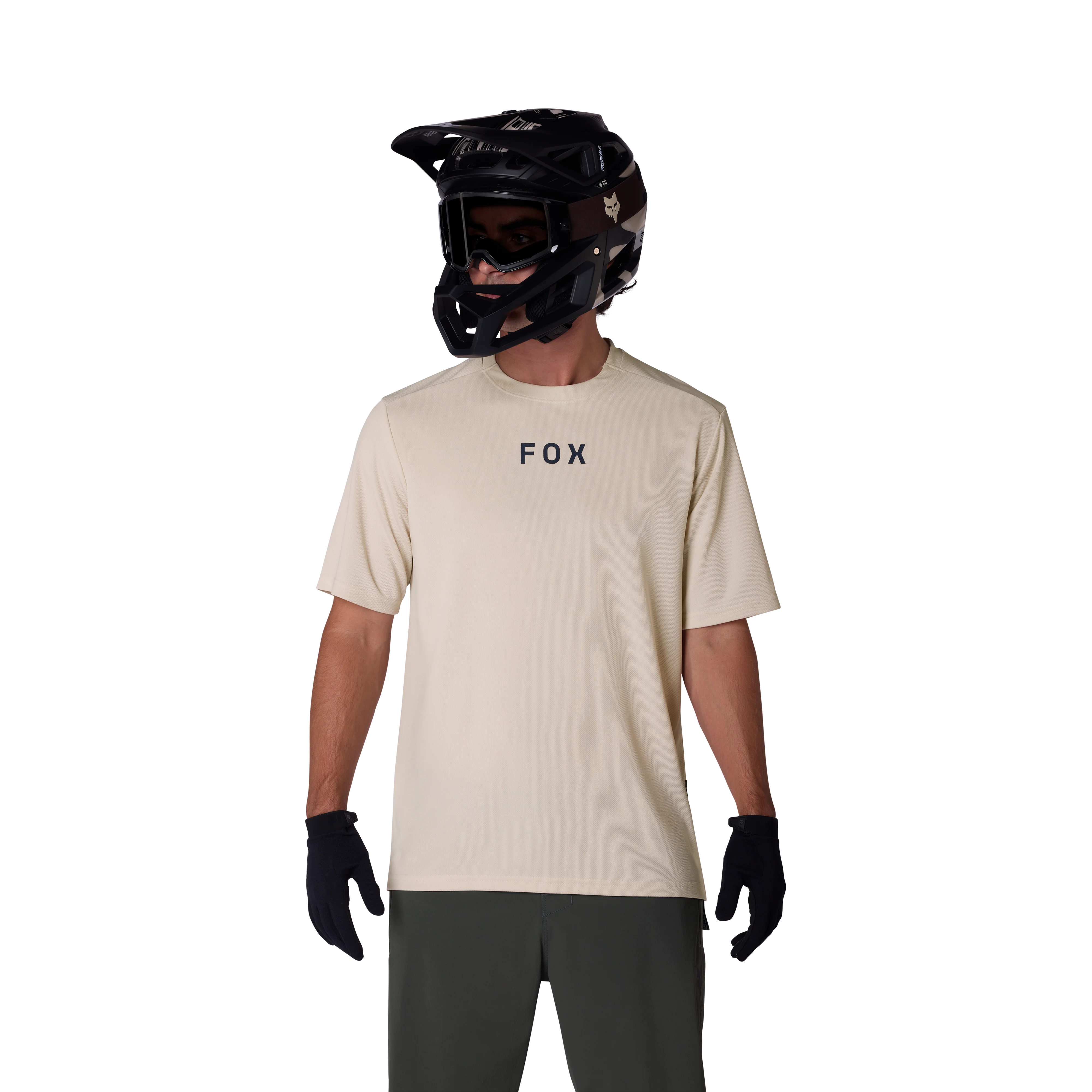Fox Ranger SS Jersey Wordmark Chalk - Image 4
