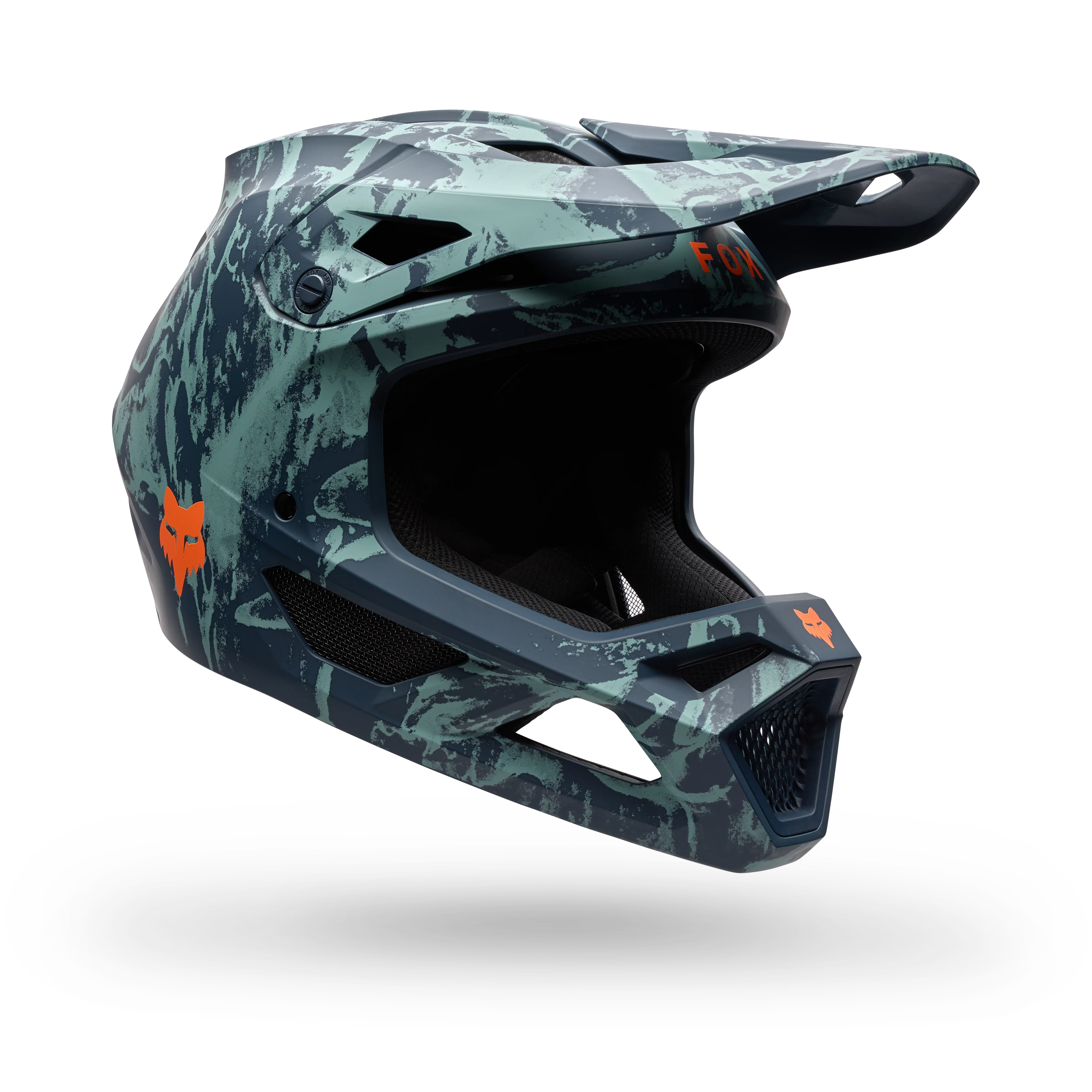 Fox YTH Rampage Full Face Helm Arctic Blue