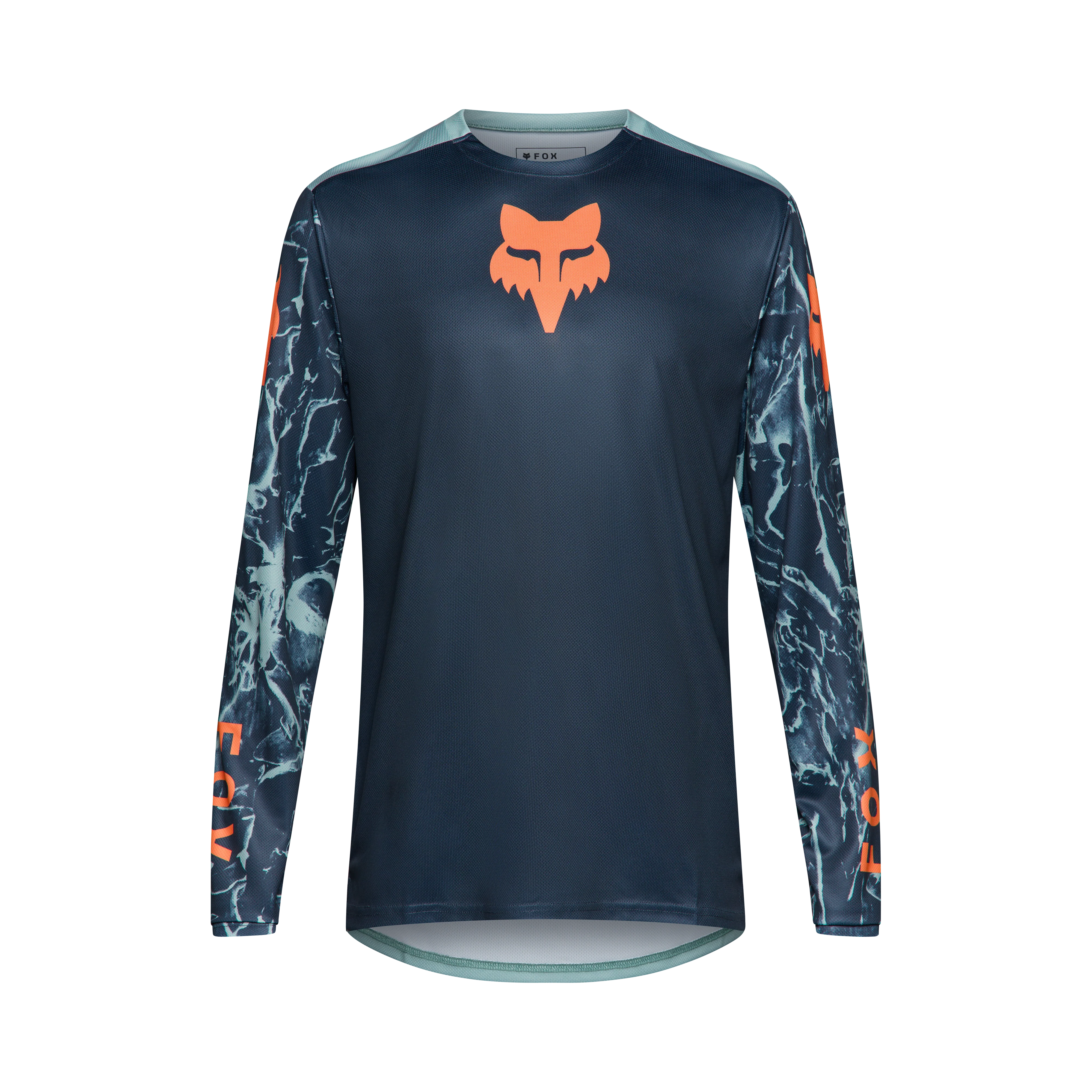 Fox YTH Ranger LS Jersey Img Print Arctic Blue