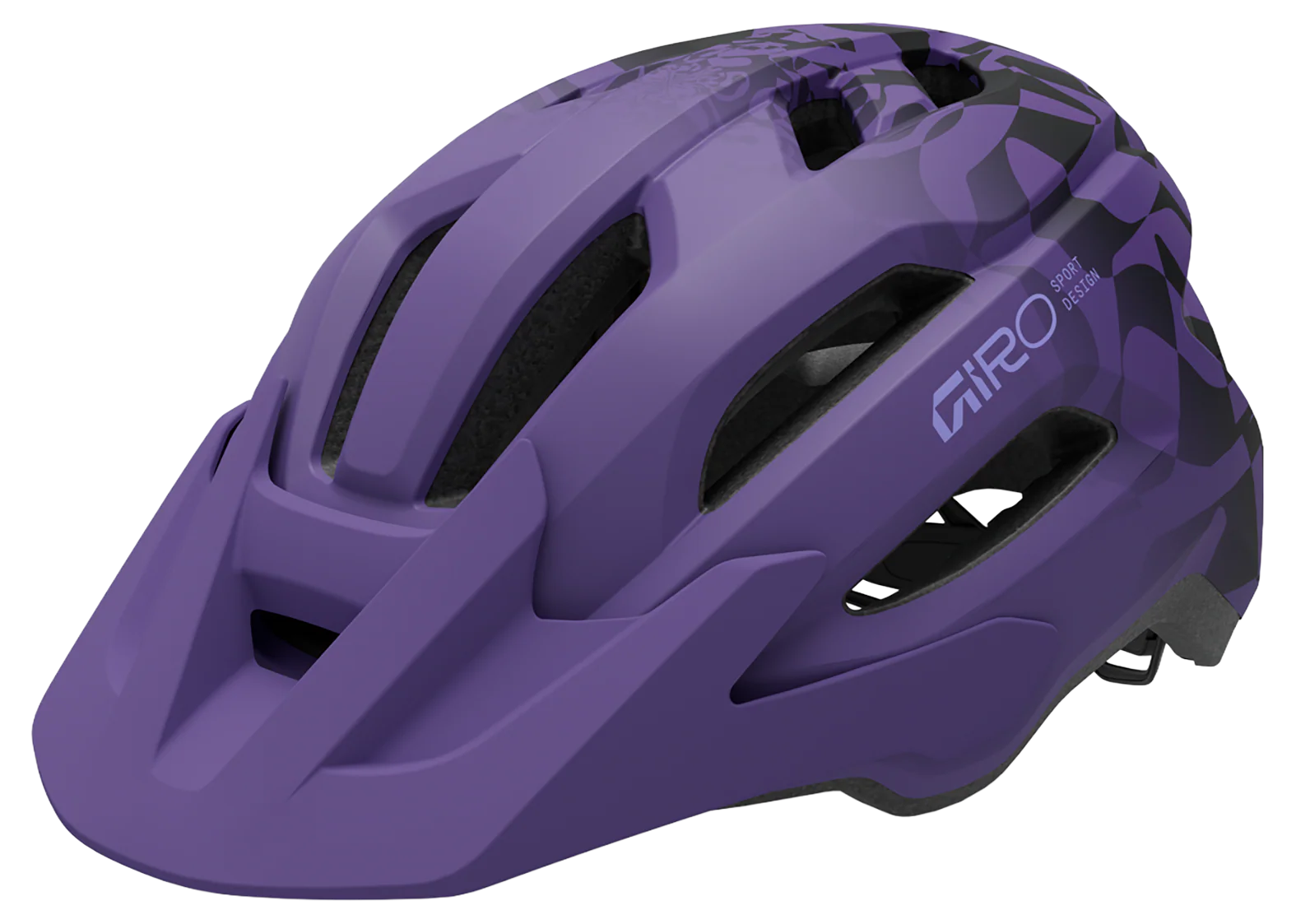 Giro Fixture II Y Jugend-Helm matte purple rush