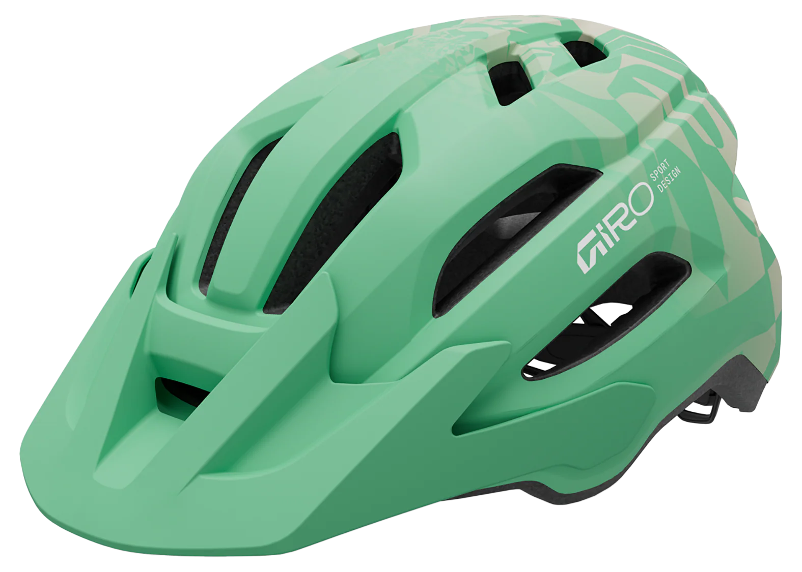 Giro Fixture Mips II Y Jugend-Helm matte green rush