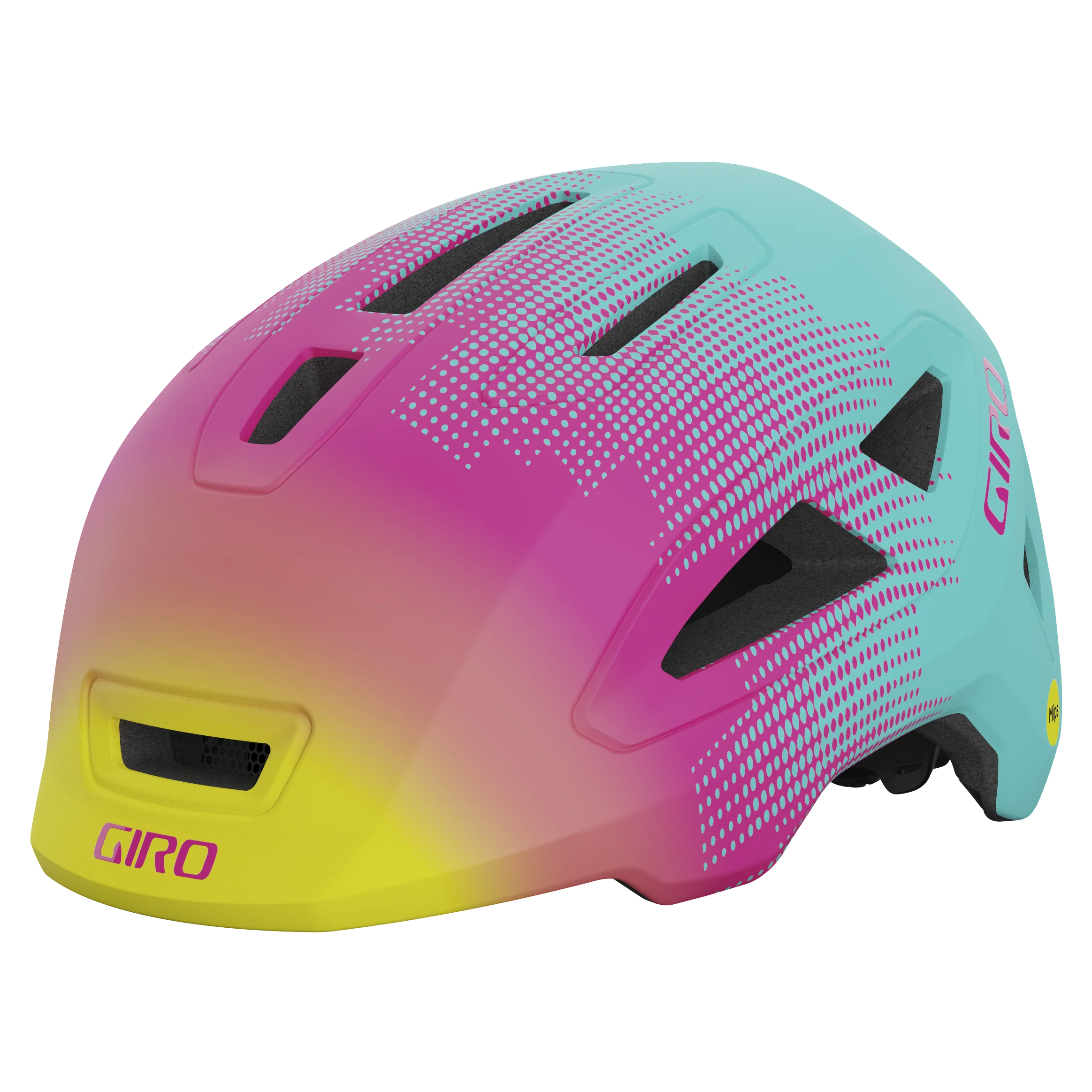 Giro Scamp II Helm matte teal/pink towers