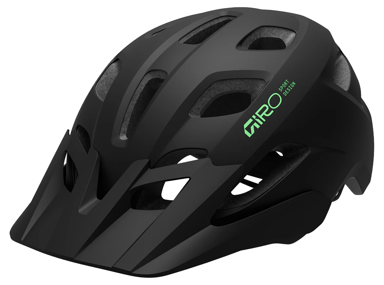Giro Tremor Child Kinder-Helm matte black/green