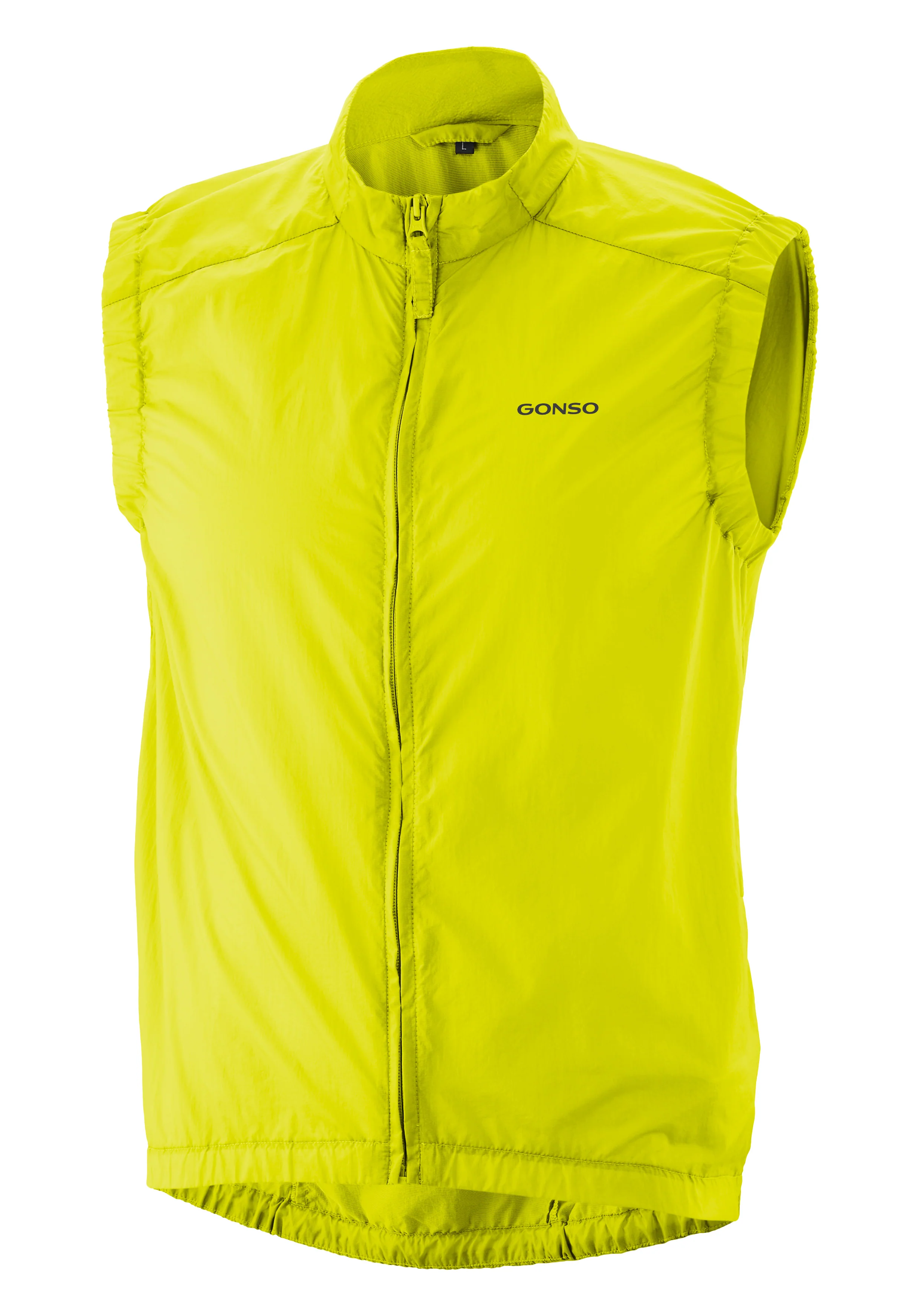 Gonso Adventure Vest Wind Herren safety yellow - Image 3