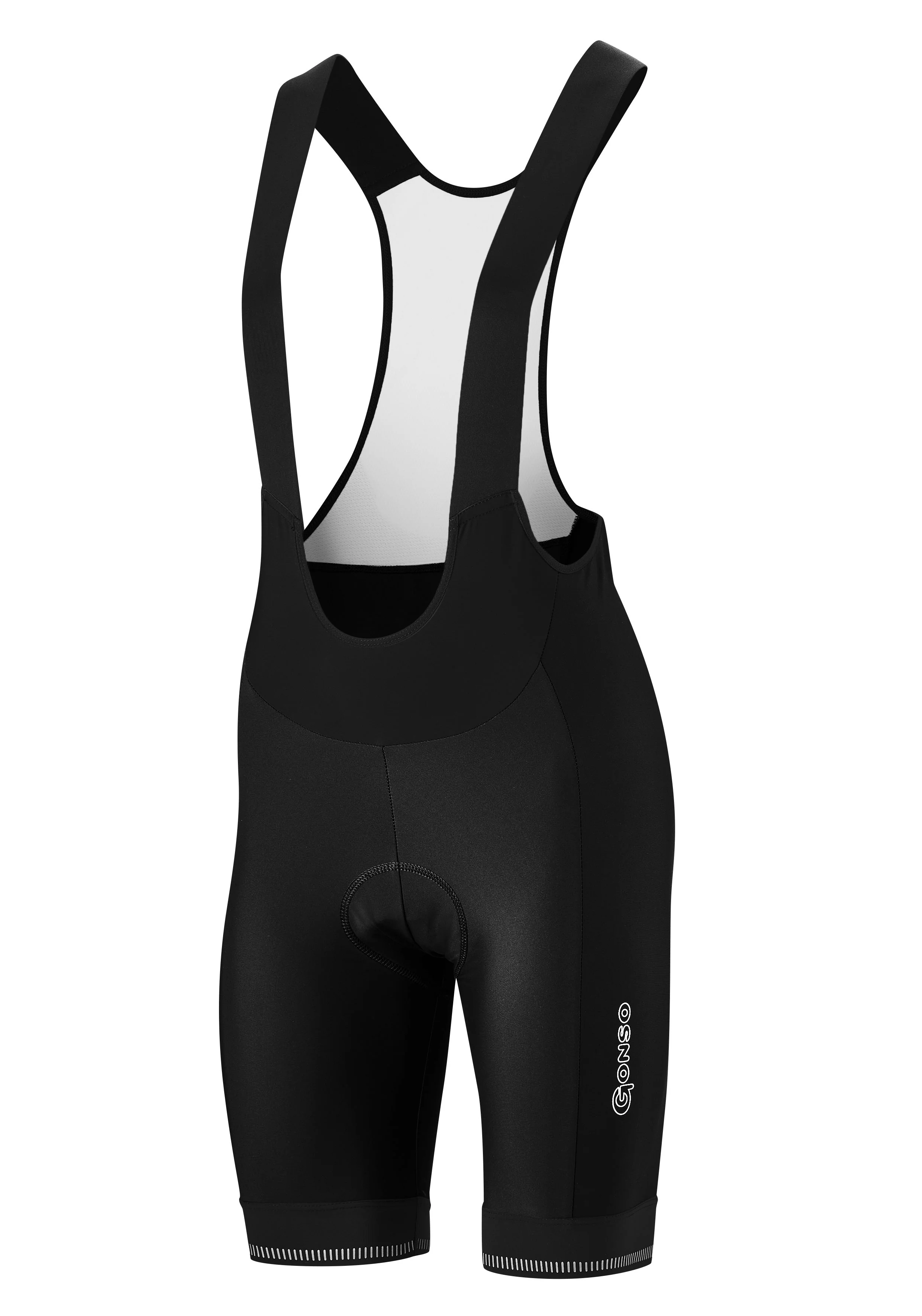 Gonso SITIVO Red Bib-Short Damen black/fire - Image 3