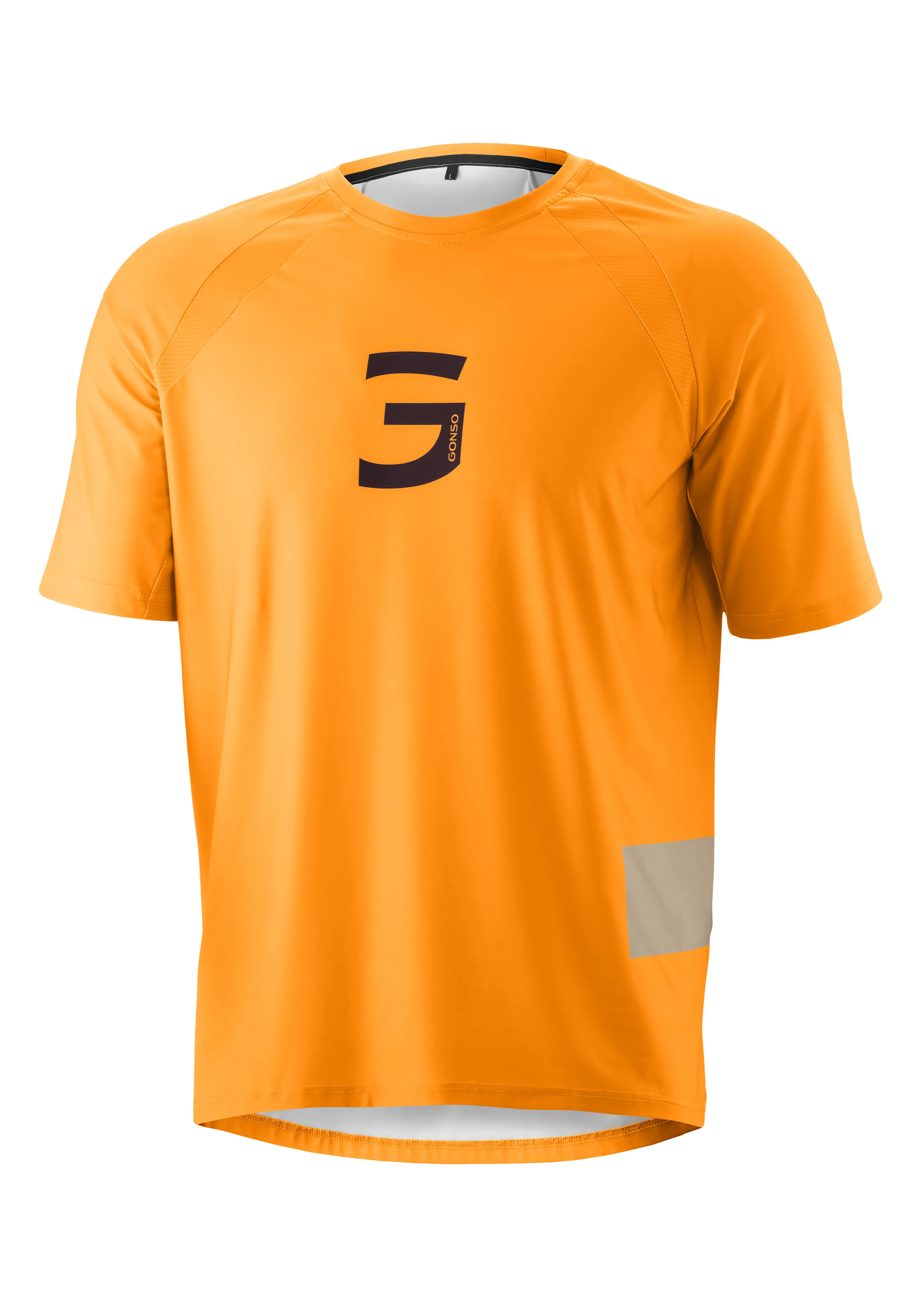 Gonso Trail Jersey Herren neon carrot - Image 3