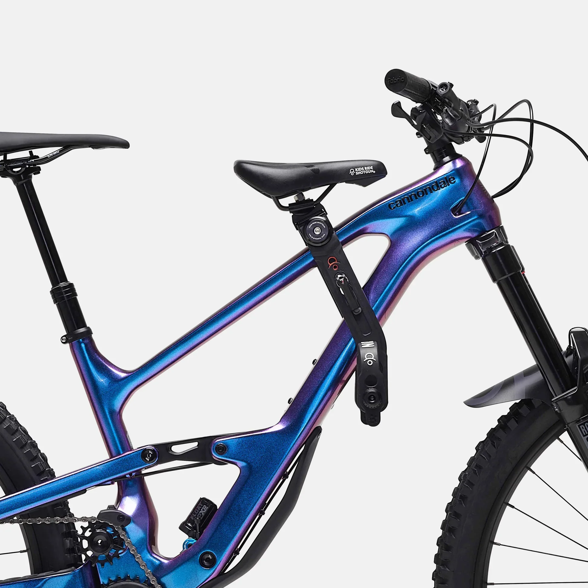 Kids Ride Shotgun 2.0 MTB Front Kindersitz black - Image 2