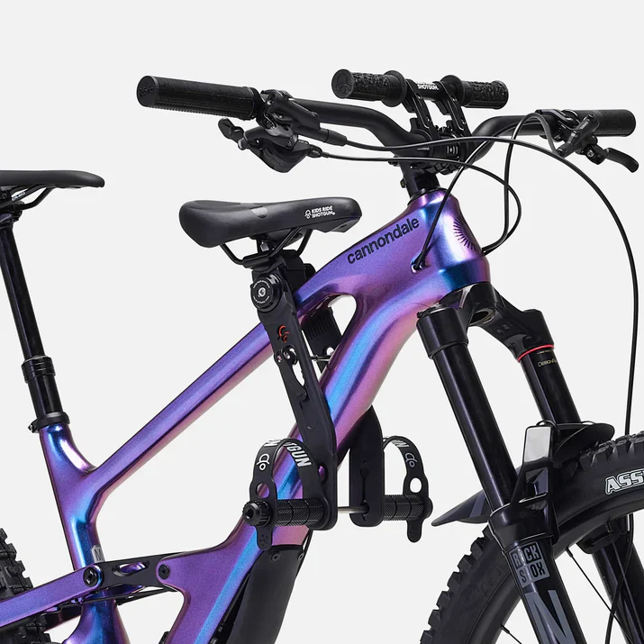 Kids Ride Shotgun 2.0 MTB Front Kindersitz/Lenker Combo Set black - Image 2