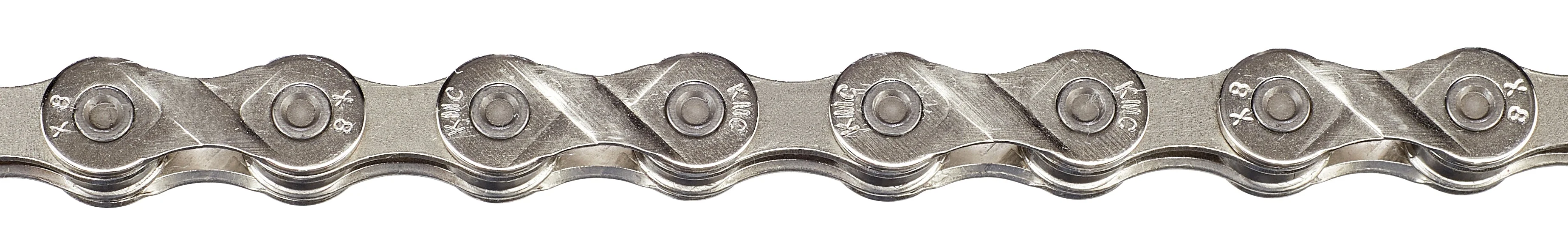 KMC X8 Kette 6-/7-/8-fach silber - Image 3