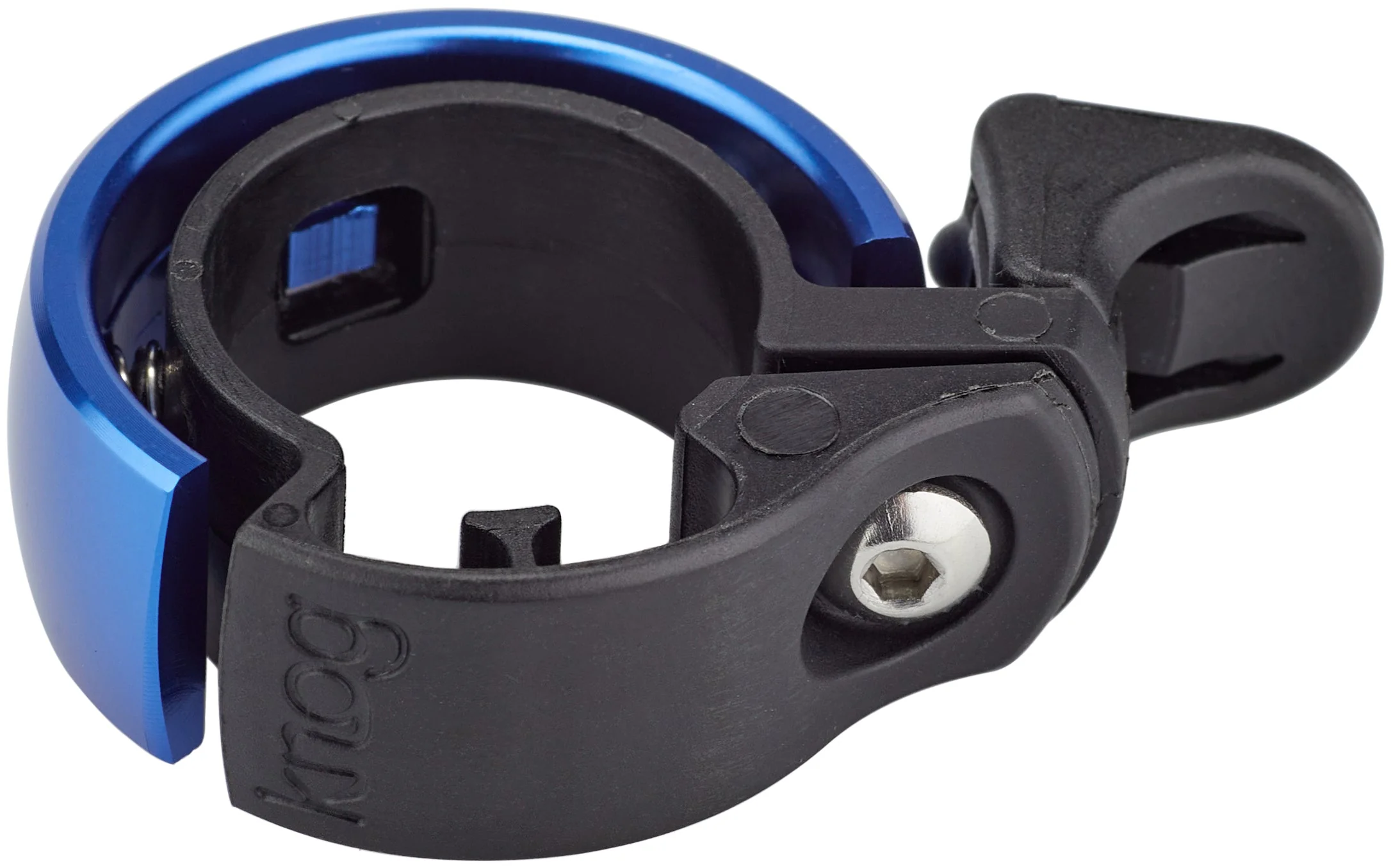 Knog Oi Classic Fahrradklingel black/blue - Image 3