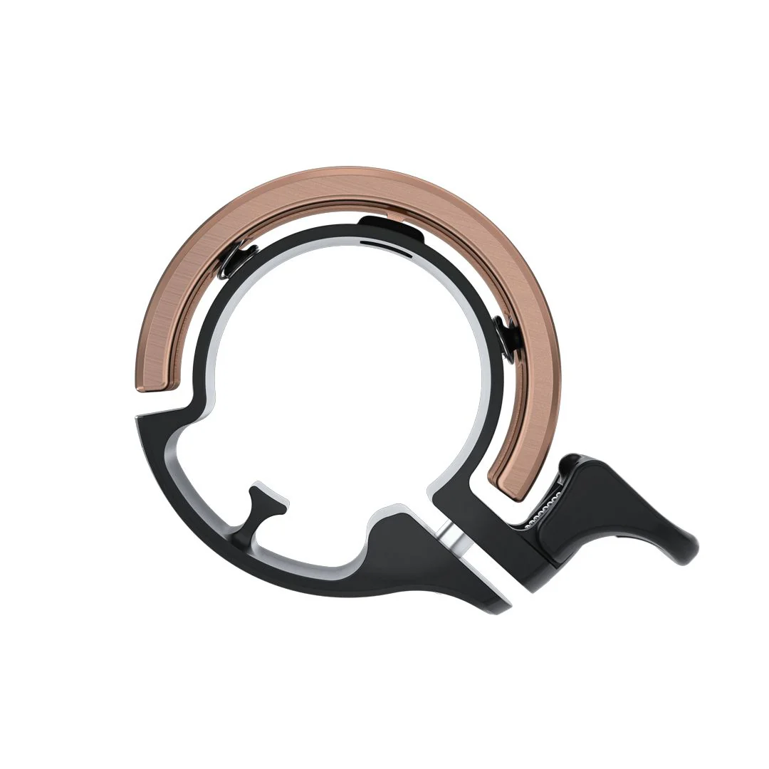 Knog Oi Classic Large Fahrradklingel 23,8 - 31,8mm copper - Image 2