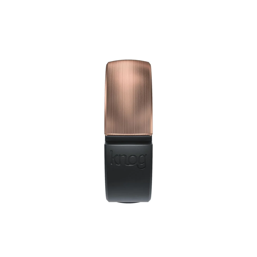 Knog Oi Classic Large Fahrradklingel 23,8 - 31,8mm copper - Image 3