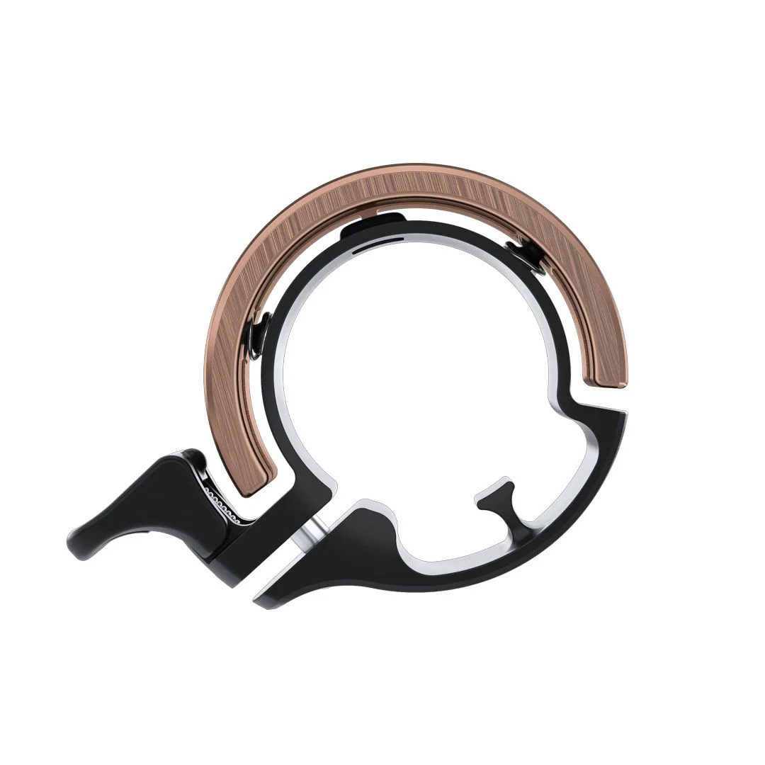 Knog Oi Classic Large Fahrradklingel 23,8 - 31,8mm copper - Image 4
