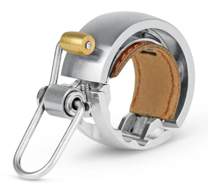 Knog Oi Luxe Small Fahrradklingel 22,2mm silver