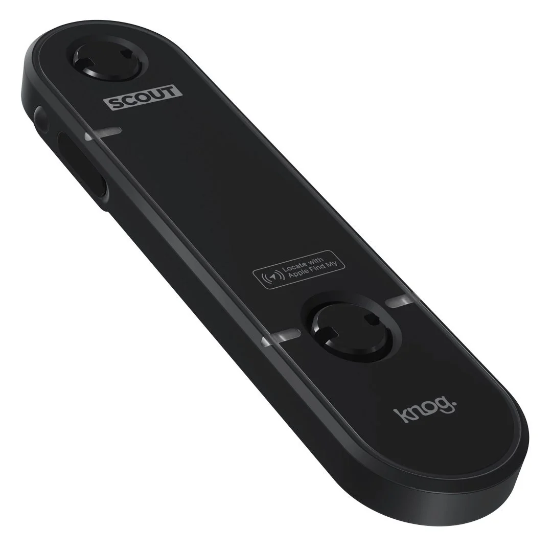 Knog Scout Bike Alarm und Finder black/neon yellow