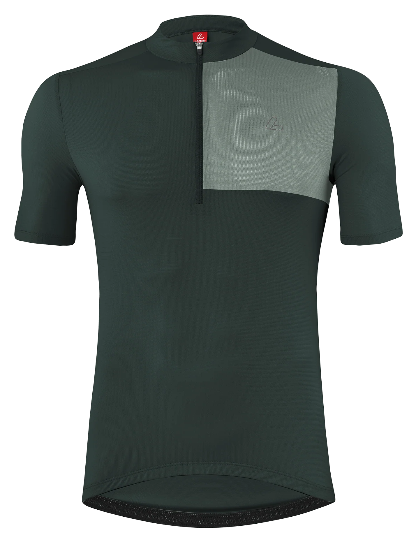 Löffler M Bike Jersey Hz Skys Block Mid Forest