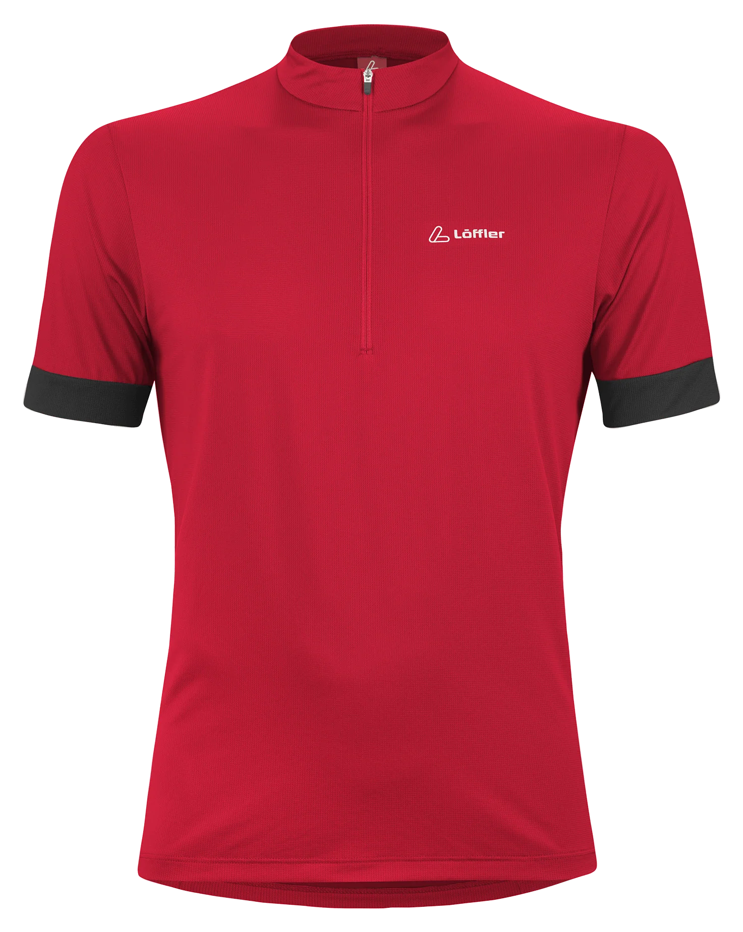 Löffler M Bike Shirt Hz Pukka Red/Black
