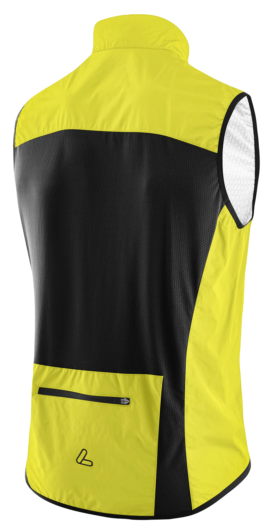 Löffler M Bike Vest Cf Wpm Pocket Lemon - Image 2