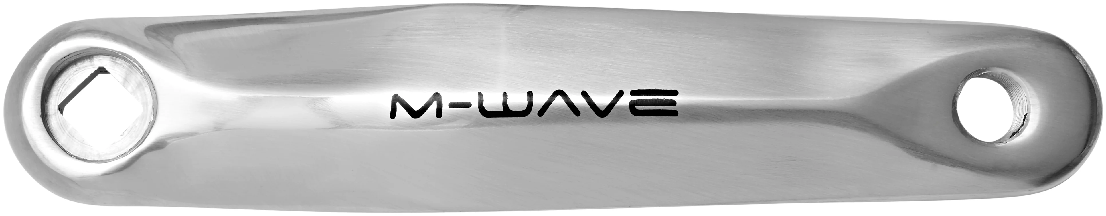 M-Wave Kurbelgarnitur 1-fach 44 Zähne Aluminium/Stahl silber - Image 3