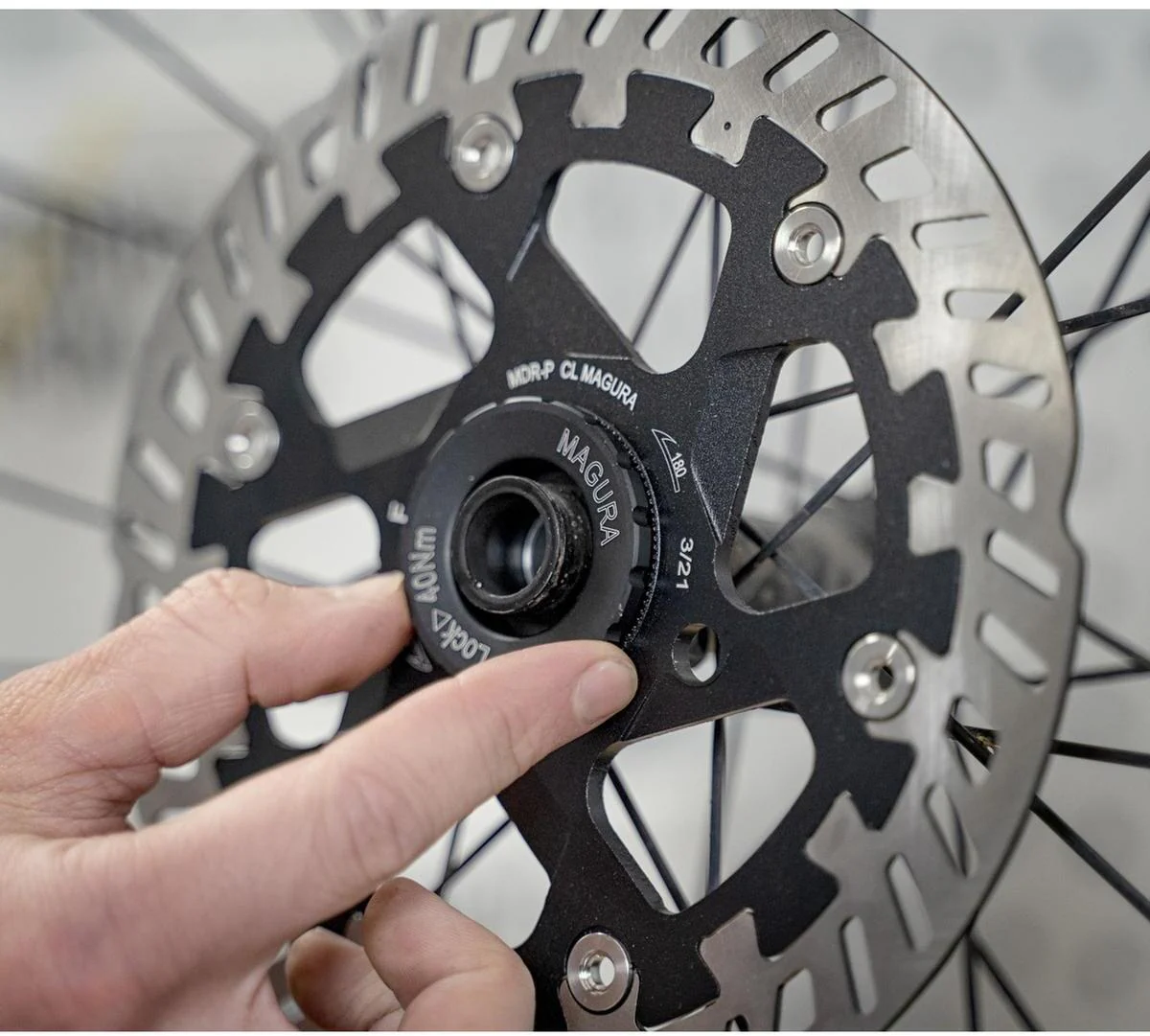 Magura MDR-P Bremsscheibe Ø180mm CL inkl. Verschlussring - Image 3