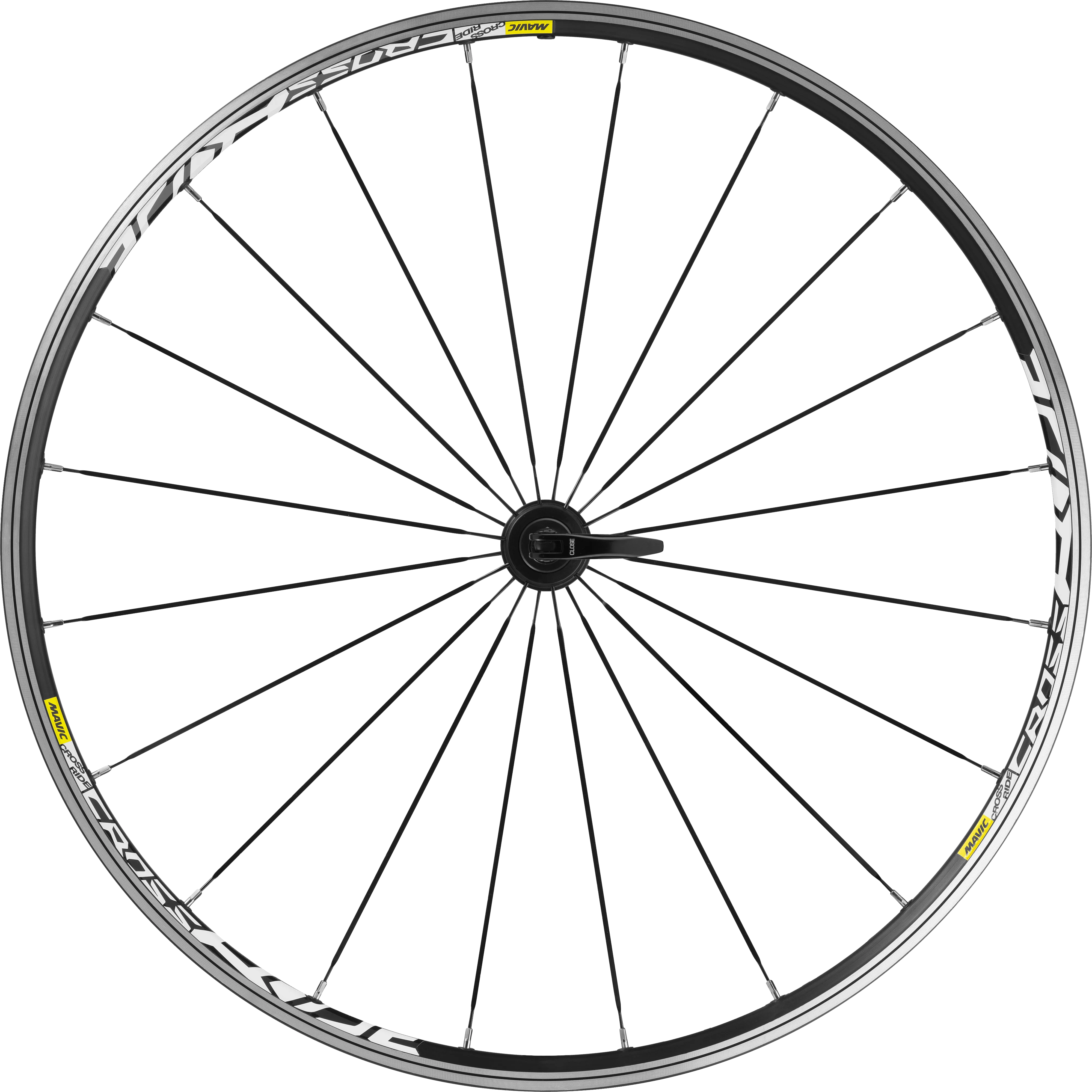 Mavic Crossride UB Vorderrad schwarz