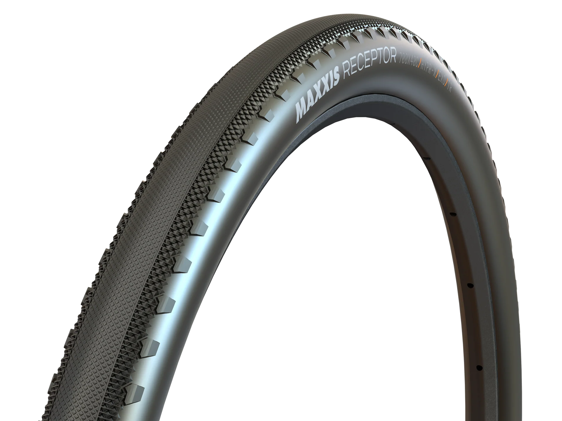 Maxxis Receptor Gen.2 Reifen 28" EXO Protection, TR Tubeless Ready, HYPR-X Compound tanwall