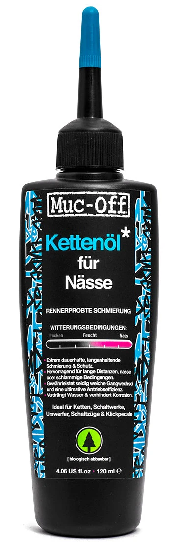 Muc-Off Wet Lube Kettenöl für Nässe 120 ml