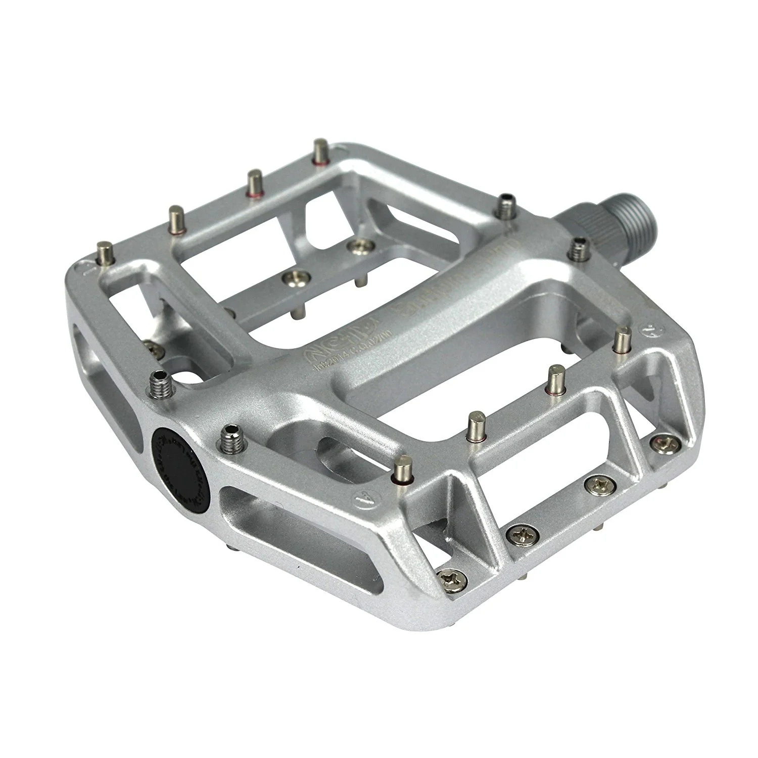 NC-17 Plattformpedal Sudpin I Pro, Alu, Kugellager silber