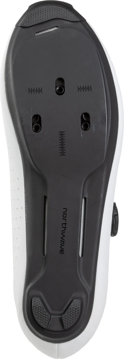 Northwave Sonic Plus Wide Rennrad-Schuhe White/Black - Image 3