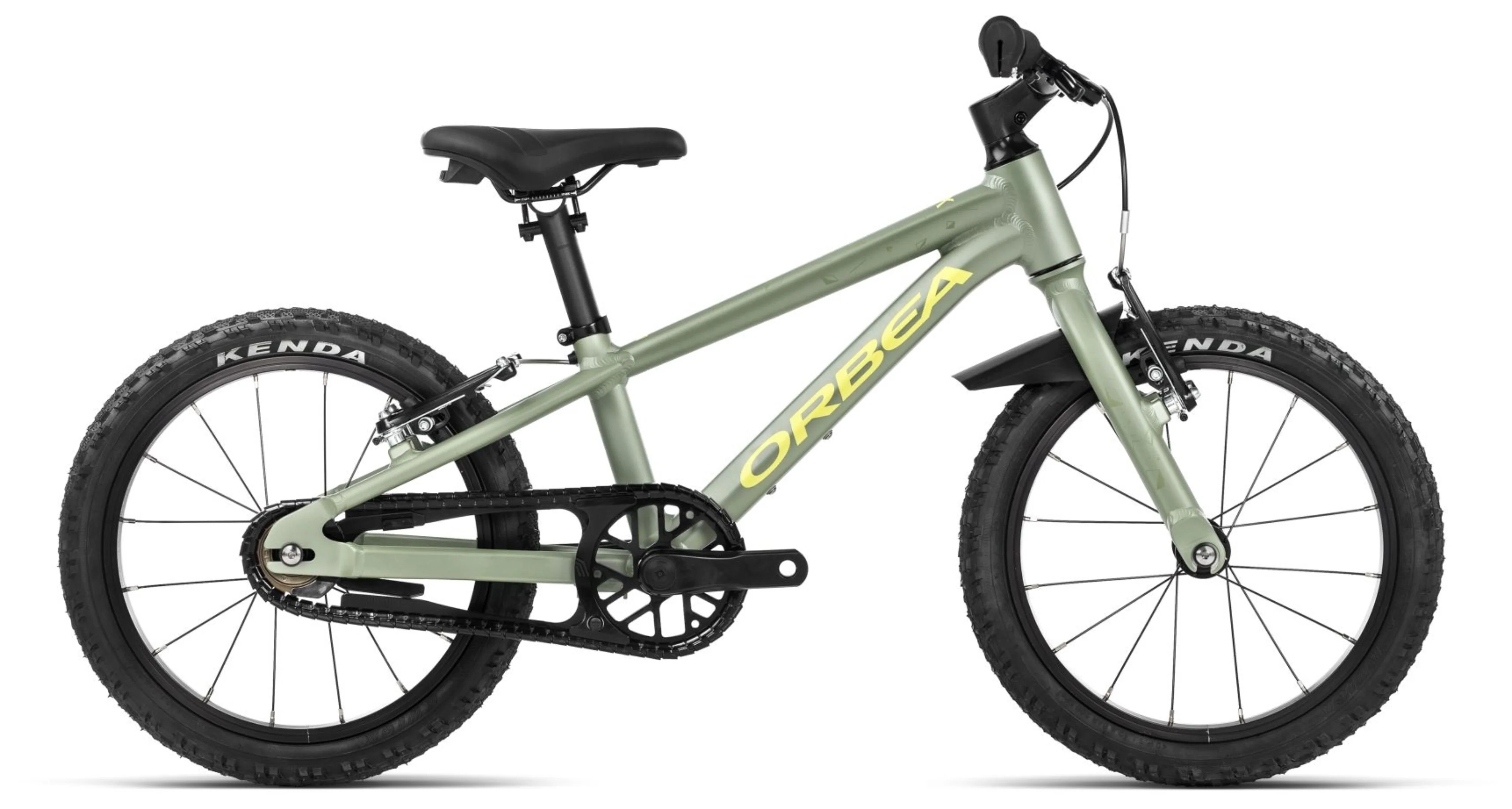 Orbea MX 16 Metallic Green Artichoke (Matt) - Yellow (Matt) - Image 3