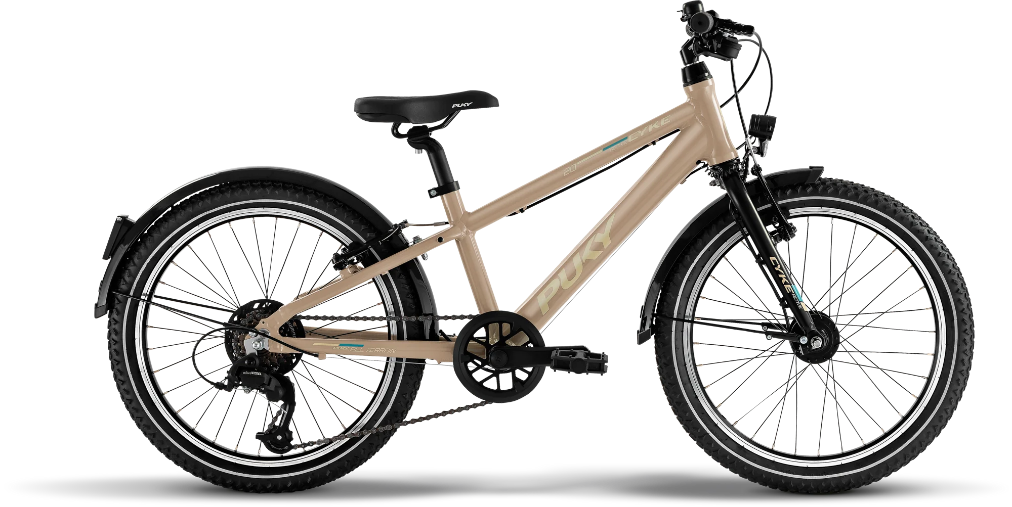 PUKY CYKE 20-7 Alu ACTIVE dusty sand/black (2026) - Image 2