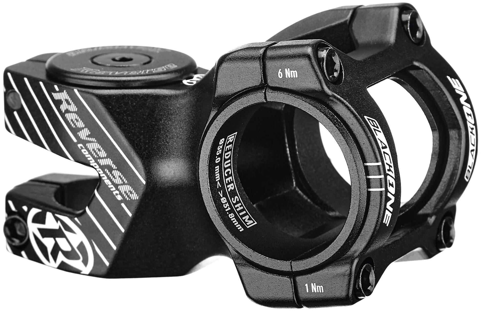 Reverse Black ONE D-2 Vorbau Ø31,8/35mm schwarz/grau