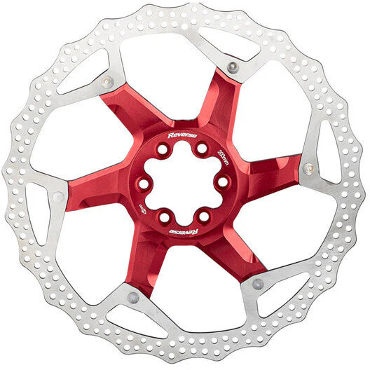 Reverse Bremsscheibe 6-Loch Aluminium/Stahl rot - Image 2