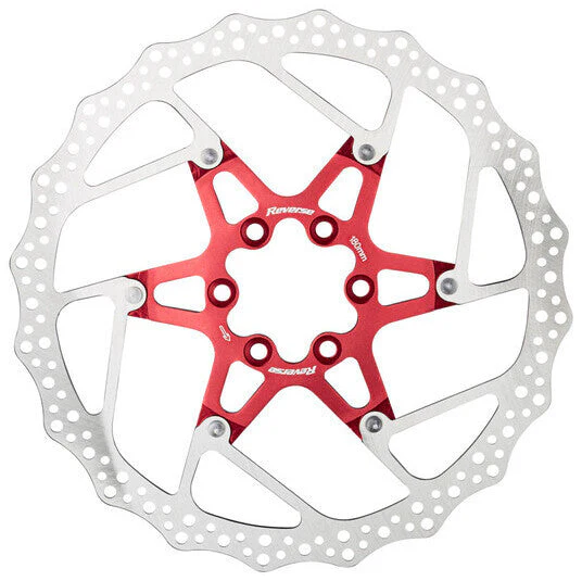 Reverse Bremsscheibe 6-Loch Aluminium/Stahl rot - Image 4