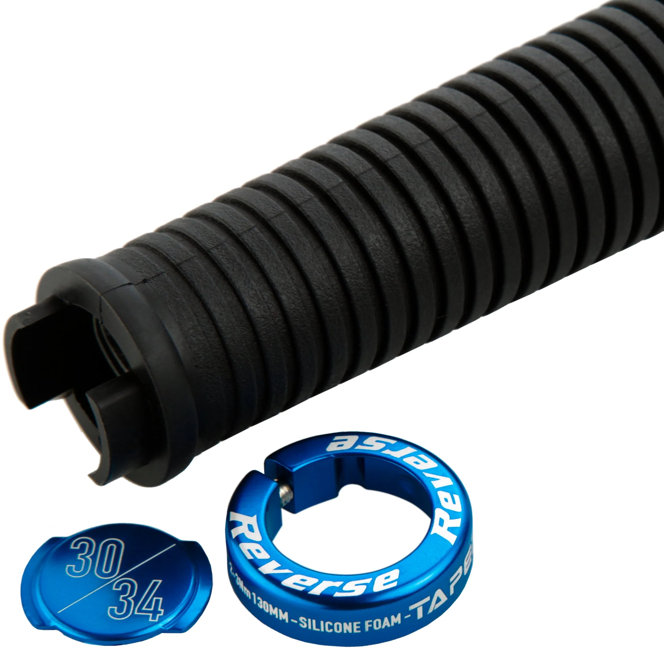 Reverse Taper Griffe Ø30mm schwarz/blau - Image 2