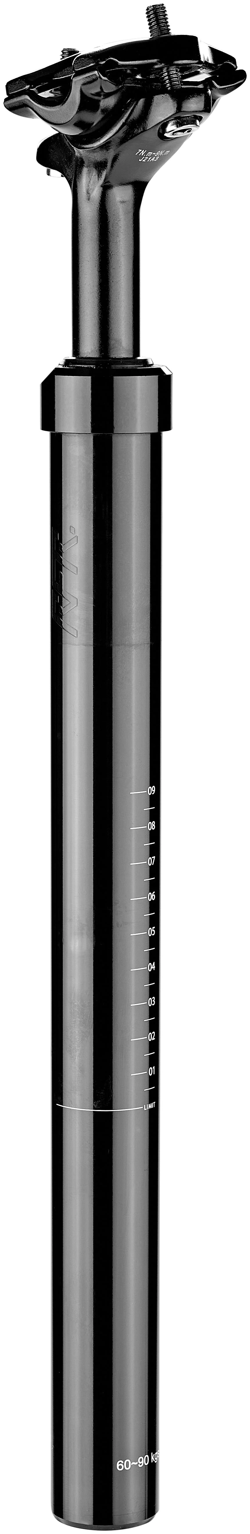 RFR Gefederte Sattelstütze (60 - 90kg) Ø 31,6mm black - Image 5