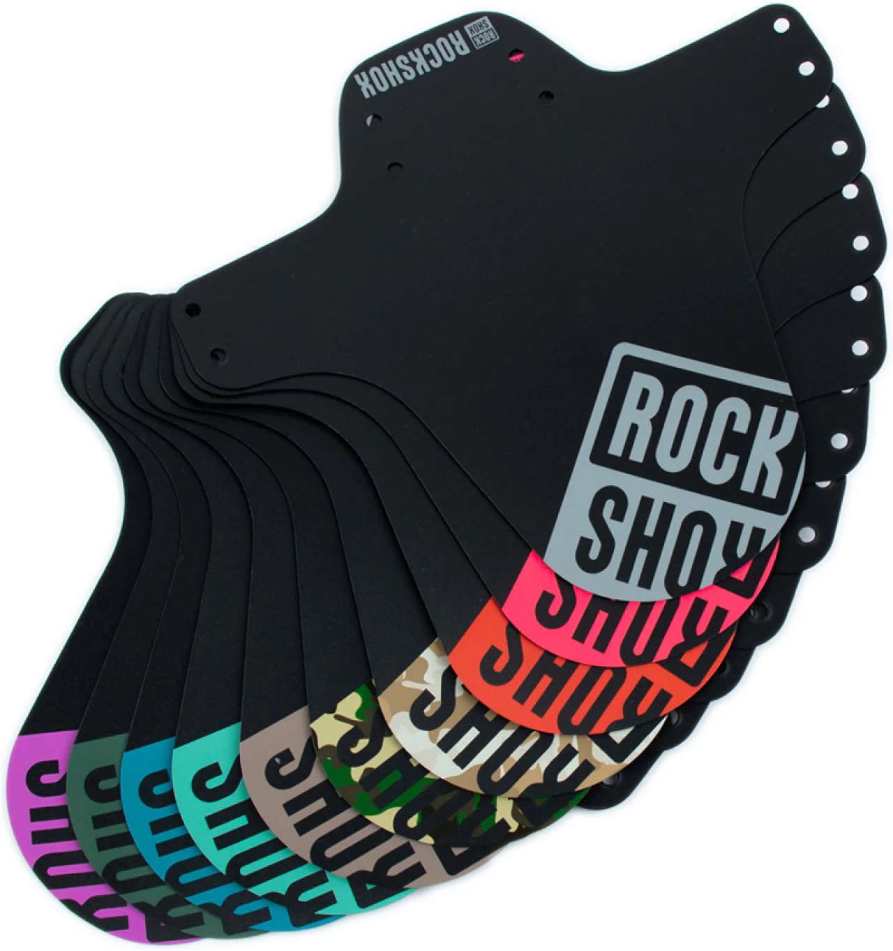 RockShox MTB Fender Stechschutzblech schwarz-teal - Image 2